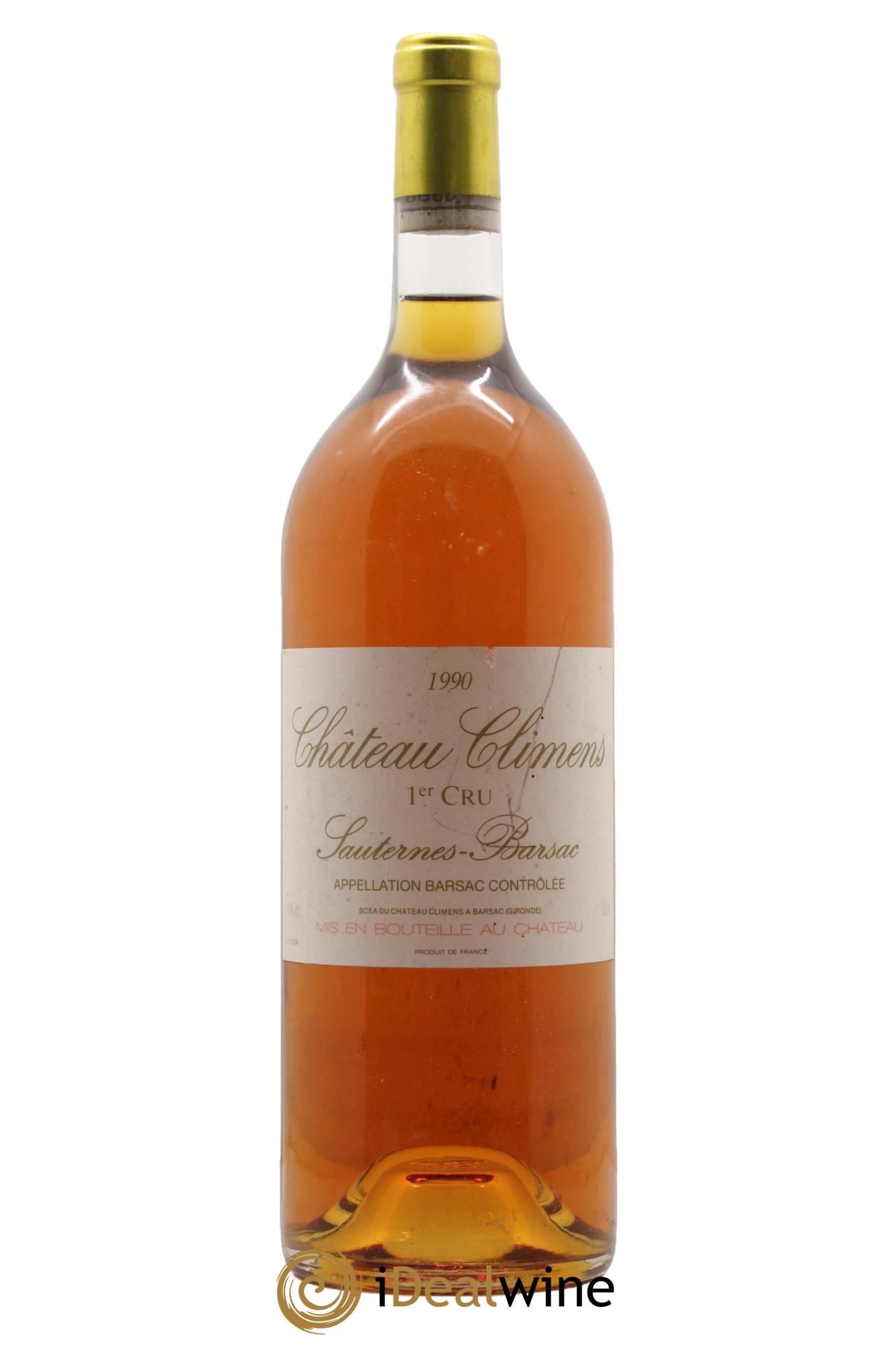 Château Climens 1er Grand Cru Classé 1990 - Lotto di 1 magnum - 0