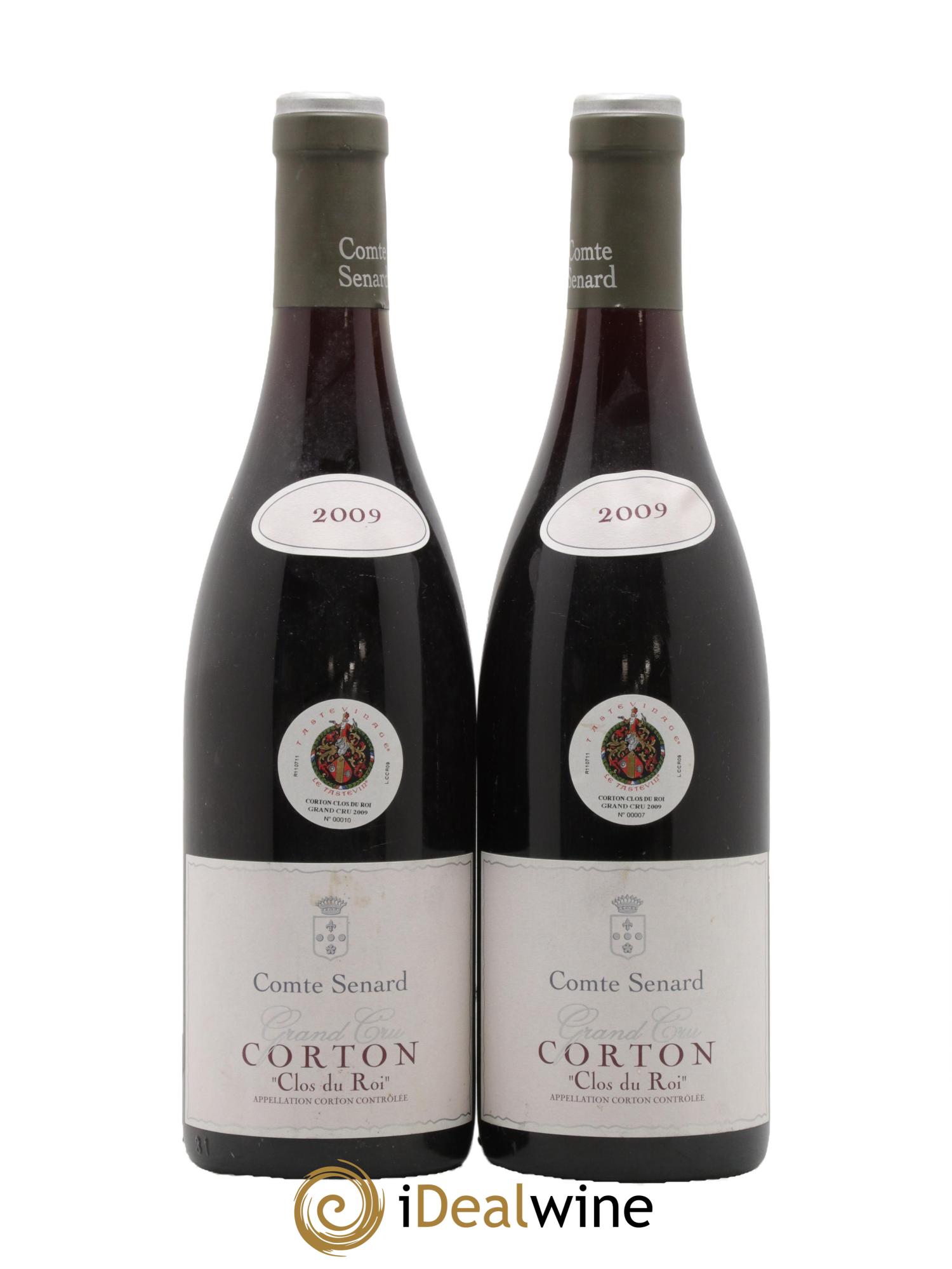 Corton Clos du Roi Comte Senard 2009 - Lot de 2 bouteilles - 0