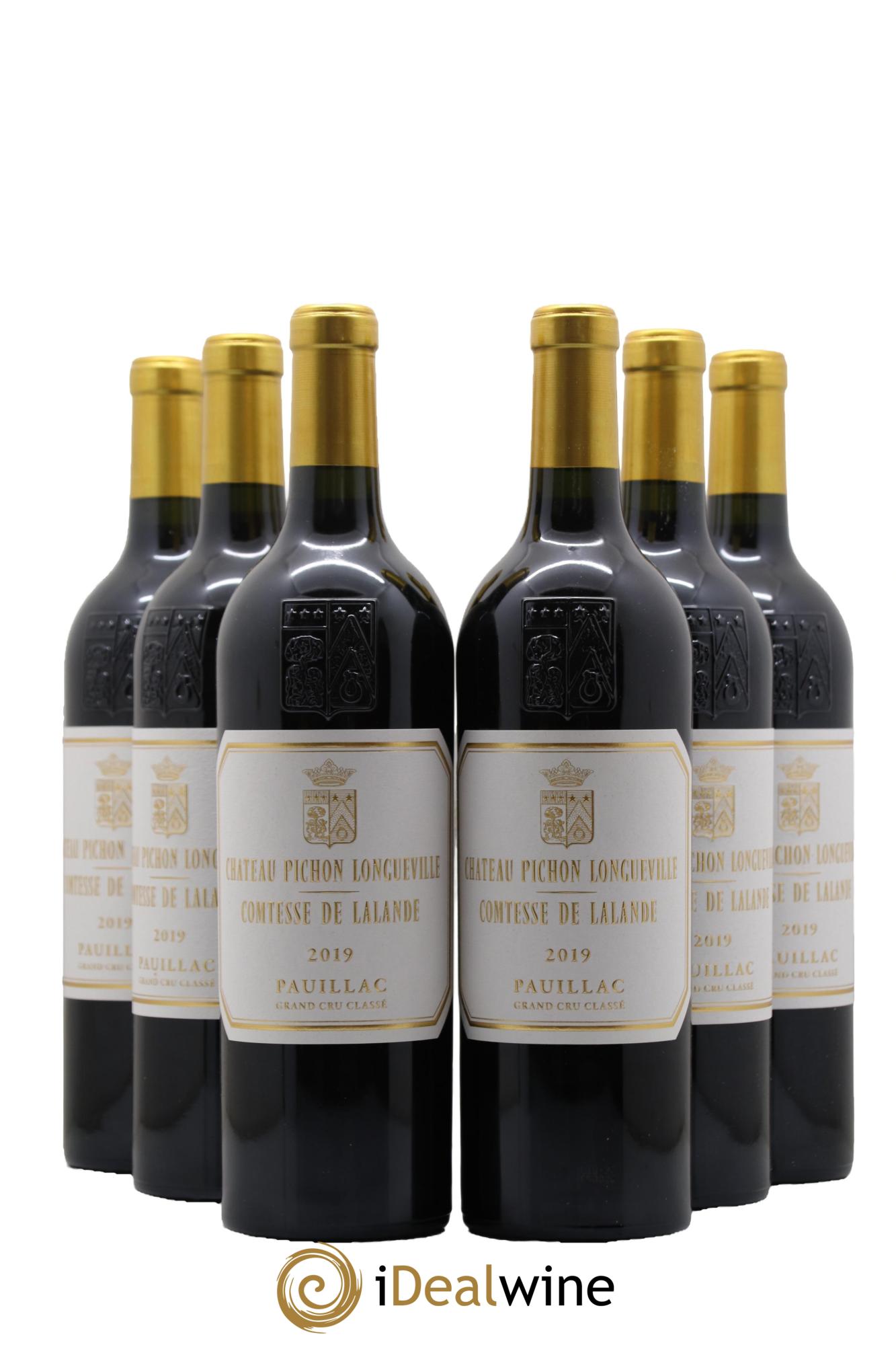 Château Pichon Longueville Comtesse de Lalande 2ème Grand Cru Classé 2019 - Lot de 6 bouteilles - 0