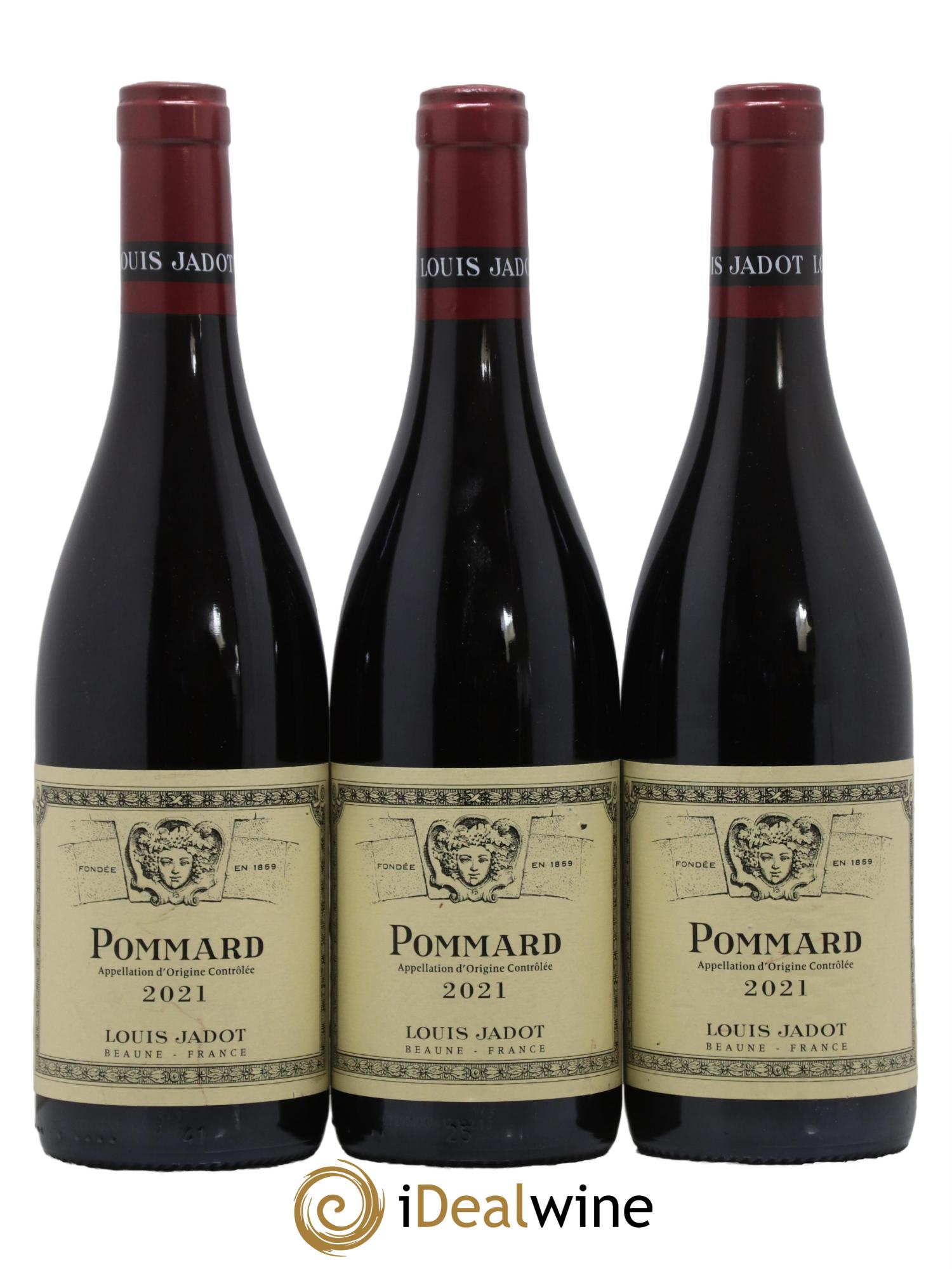 Pommard Maison Louis Jadot 2021 - Lot de 3 bouteilles - 0