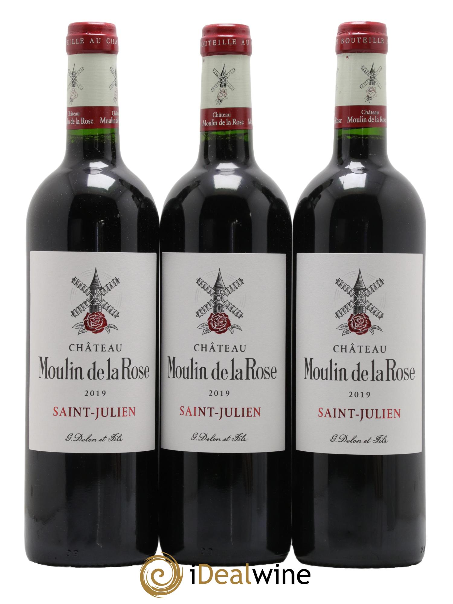 Château Moulin de la Rose Cru Bourgeois 2019 - Lot de 6 bouteilles - 2