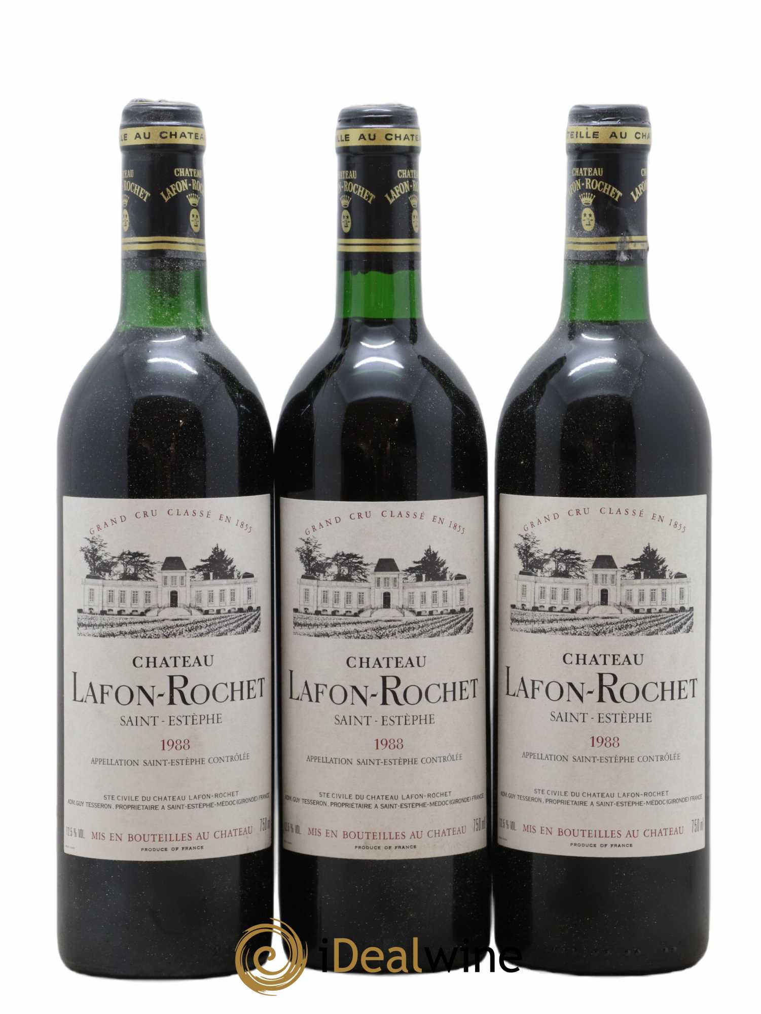 Château Lafon Rochet 4ème Grand Cru Classé 1988 - Lot of 12 bottles - 2