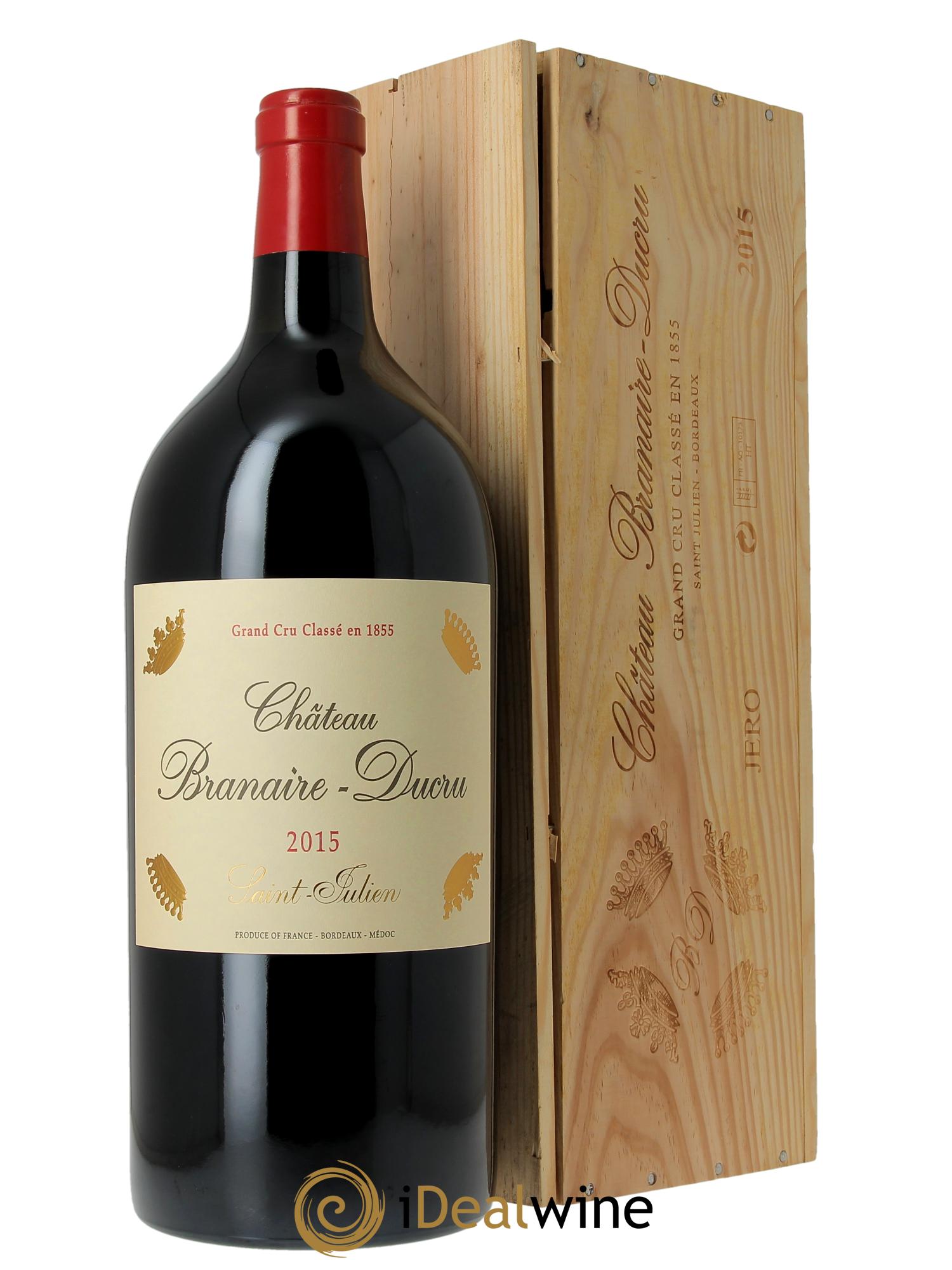 Château Branaire Ducru 4ème Grand Cru Classé  2015 - Lot de 1 jeroboam - 0