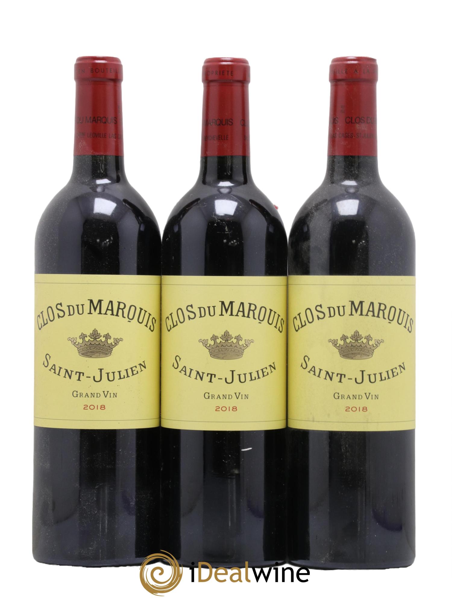 Clos du Marquis  2018 - Lot of 6 bottles - 1