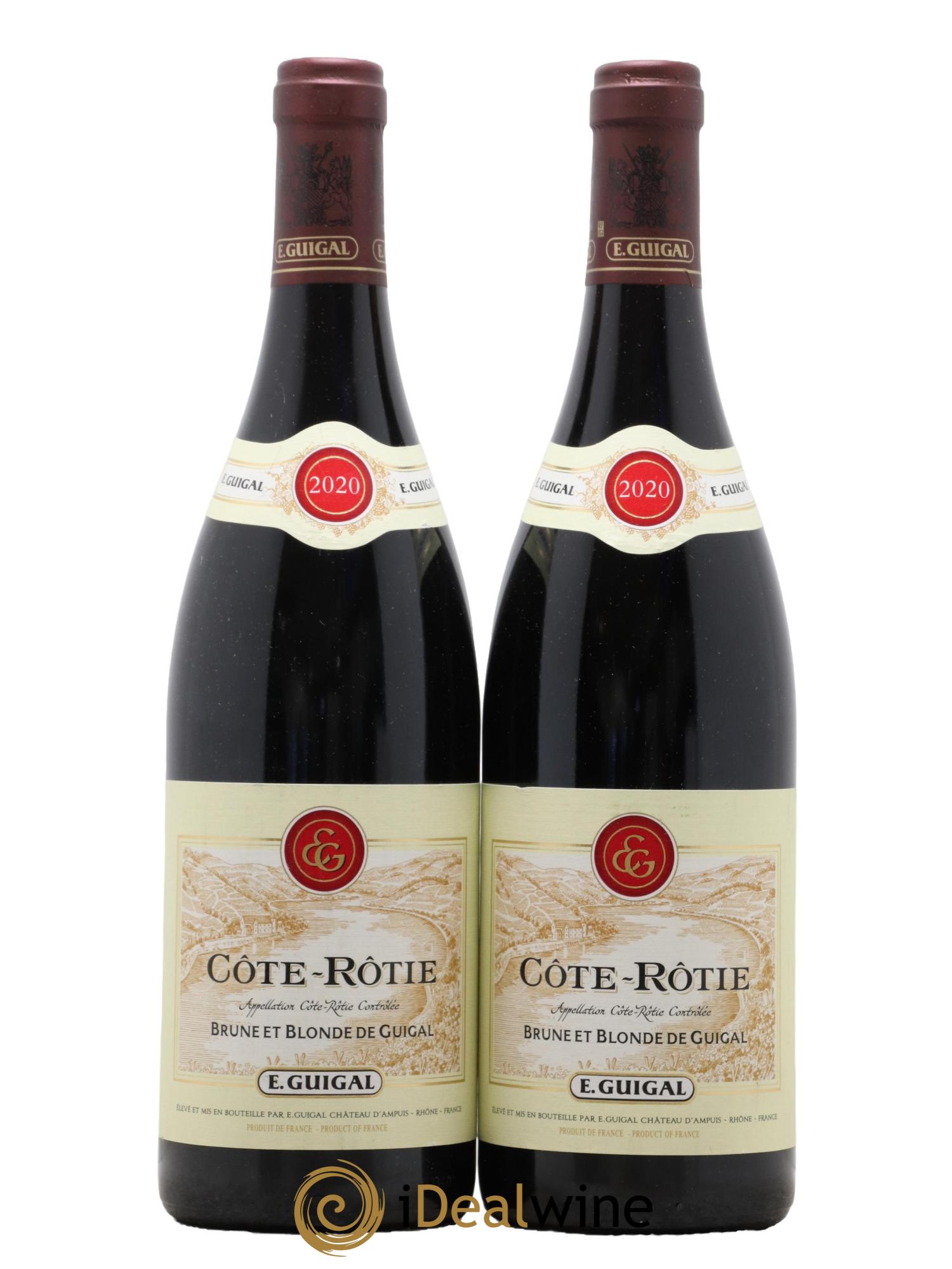 Côte-Rôtie Côtes Brune et Blonde Guigal  2020 - Posten von 2 Flaschen - 0