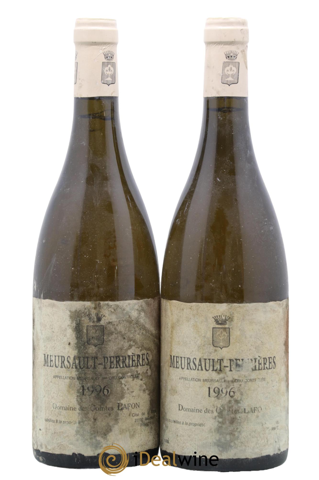 Meursault 1er Cru Perrières Comtes Lafon (Domaine des) 1996 - Lot de 2 bouteilles - 0