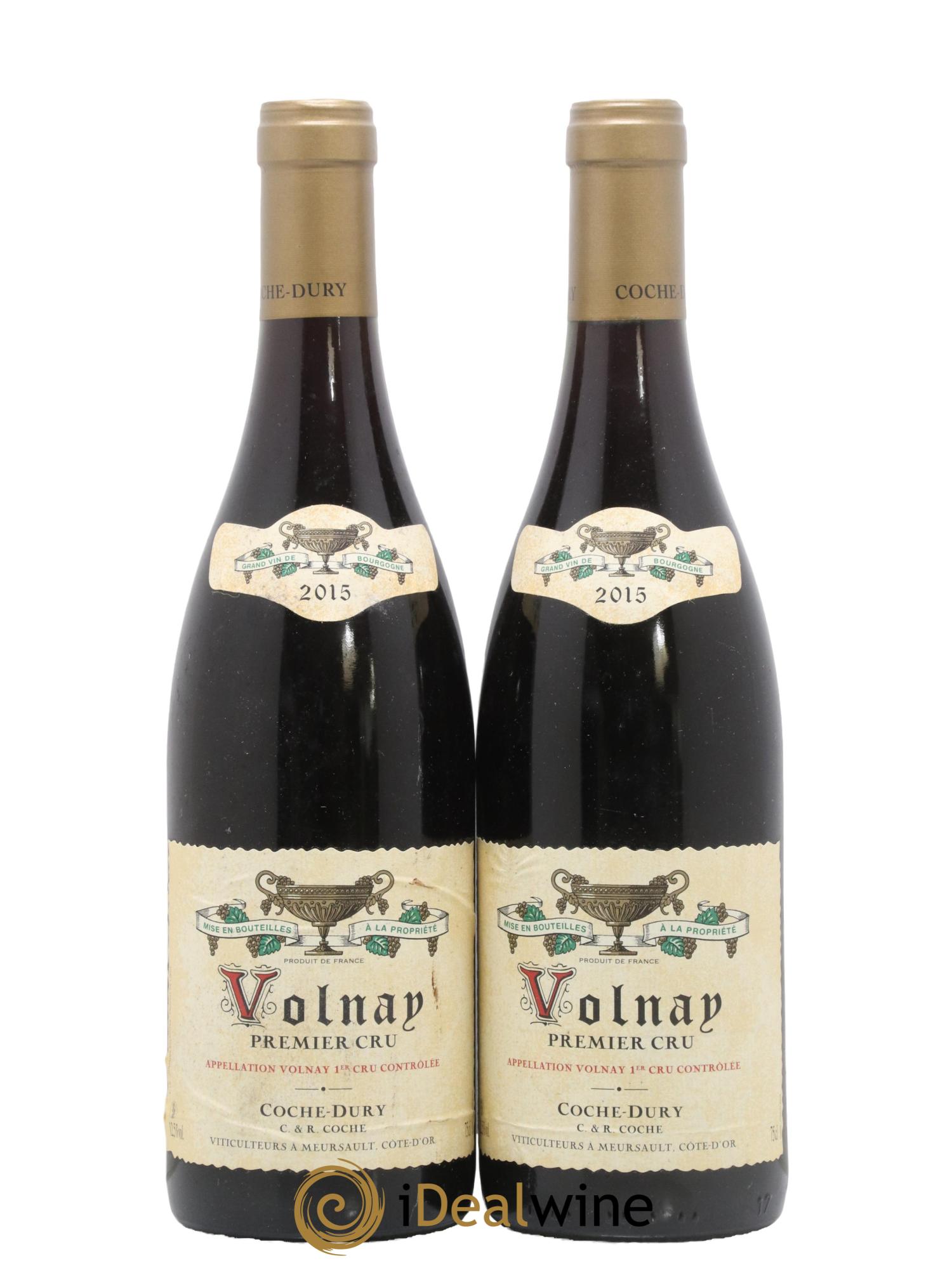 Volnay 1er Cru Coche Dury (Domaine) 2015 - Lot of 2 bottles - 0