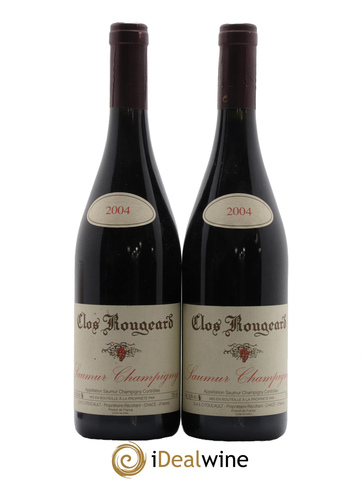 Saumur-Champigny Clos Rougeard 2004 - Lotto di 2 bottiglie - 0