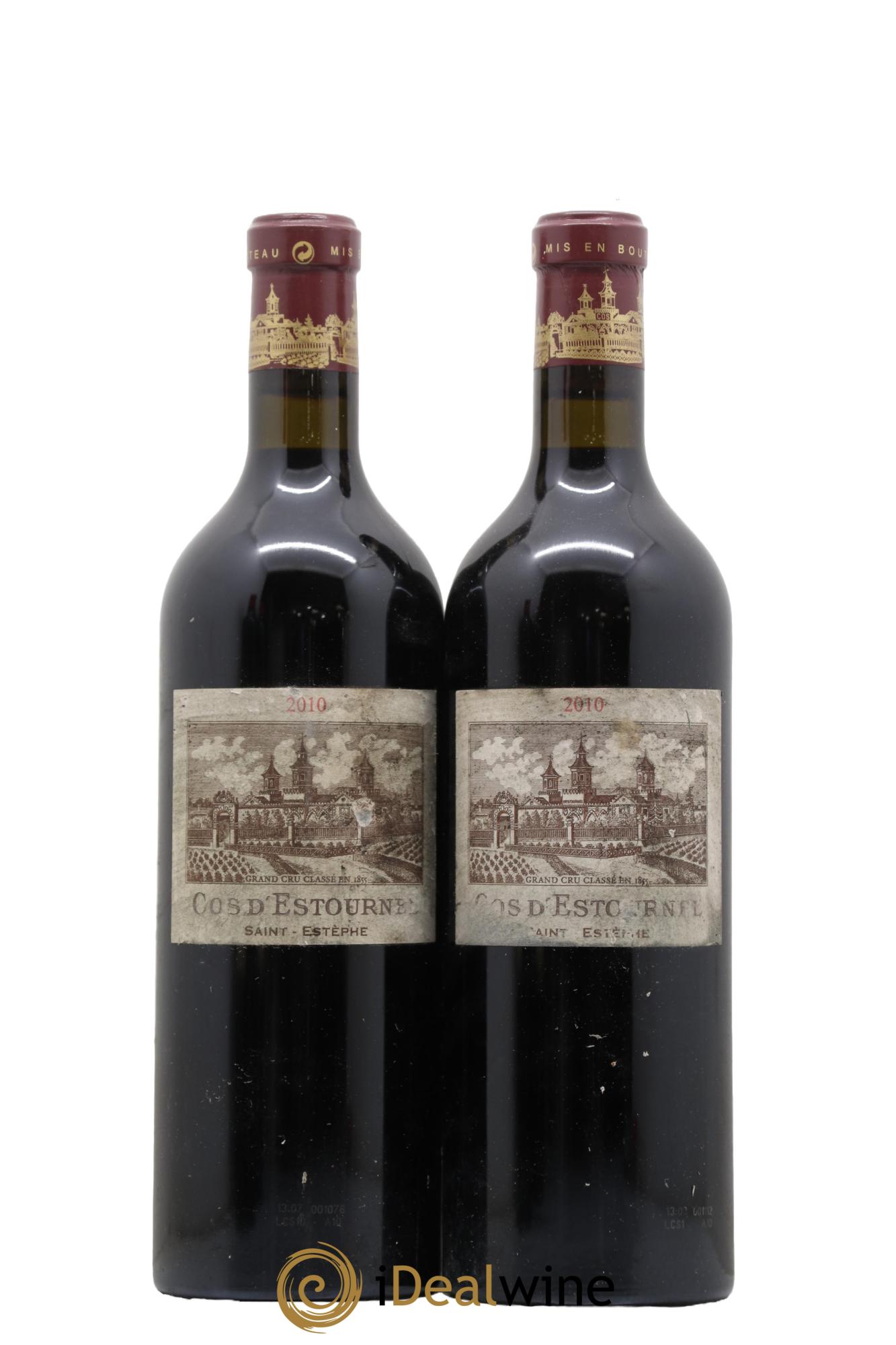 Cos d'Estournel 2ème Grand Cru Classé 2010 - Lot of 2 bottles - 0