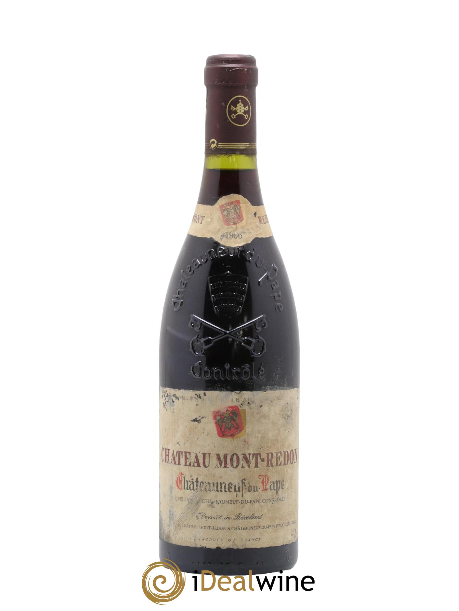 Châteauneuf-du-Pape Château Mont-Redon Famille Abeille-Fabre 1996 - Lotto di 1 bottiglia - 0