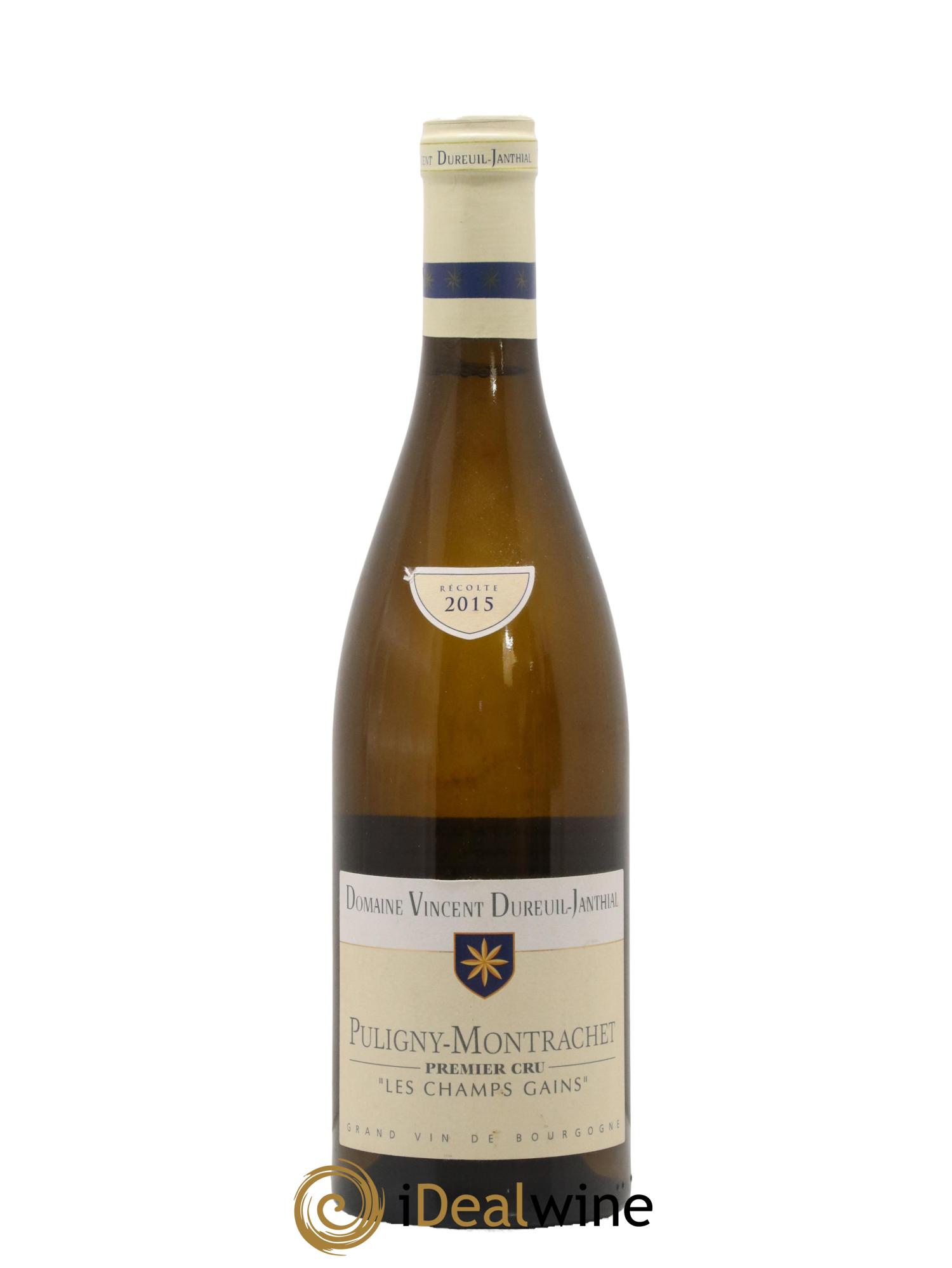 Puligny-Montrachet 1er Cru Les Champs Gains Vincent Dureuil-Janthial 2015 - Lot of 1 bottle - 0