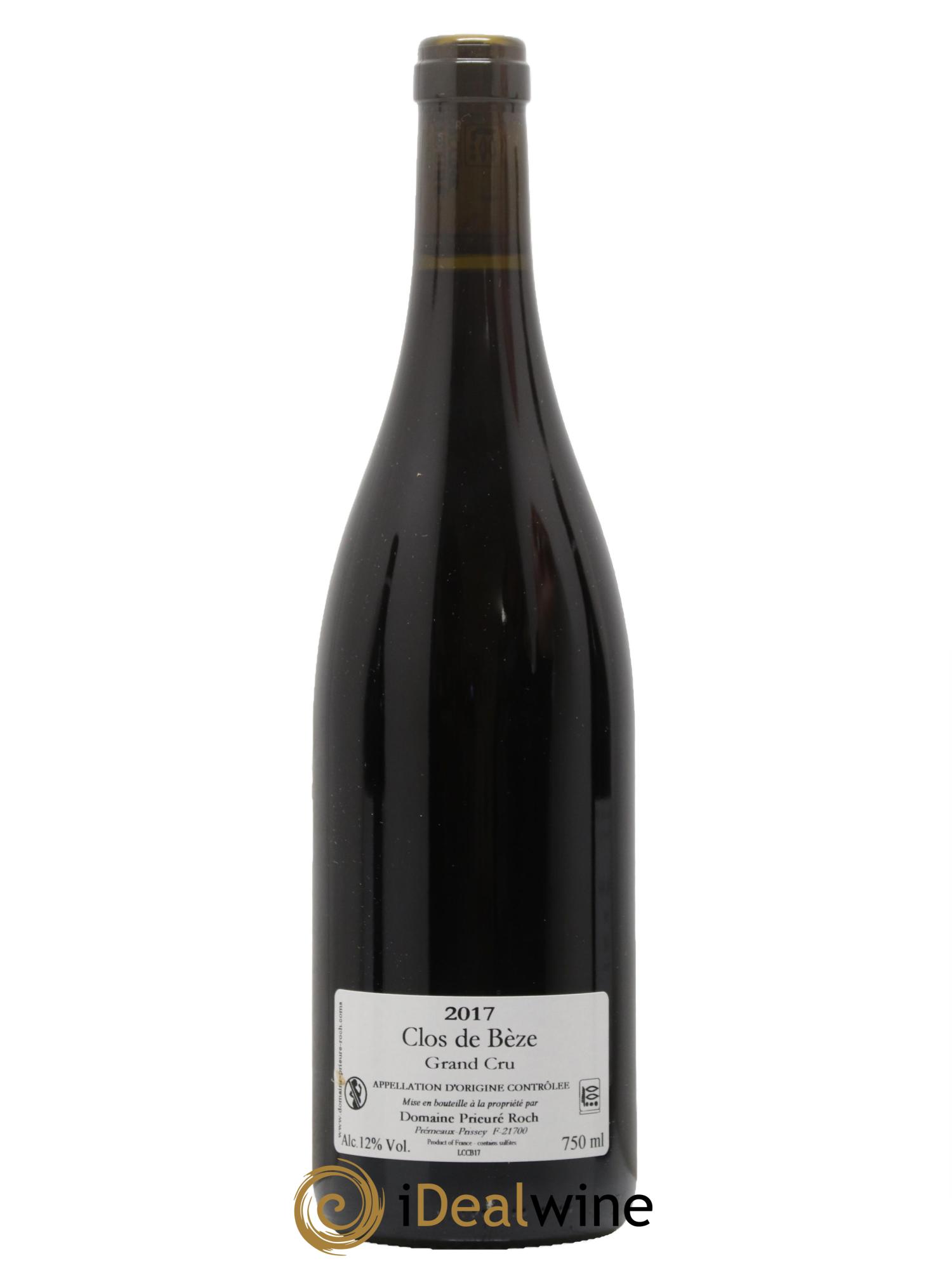 Chambertin Clos de Bèze Grand Cru Prieuré Roch 2017 - Posten von 1 Flasche - 1