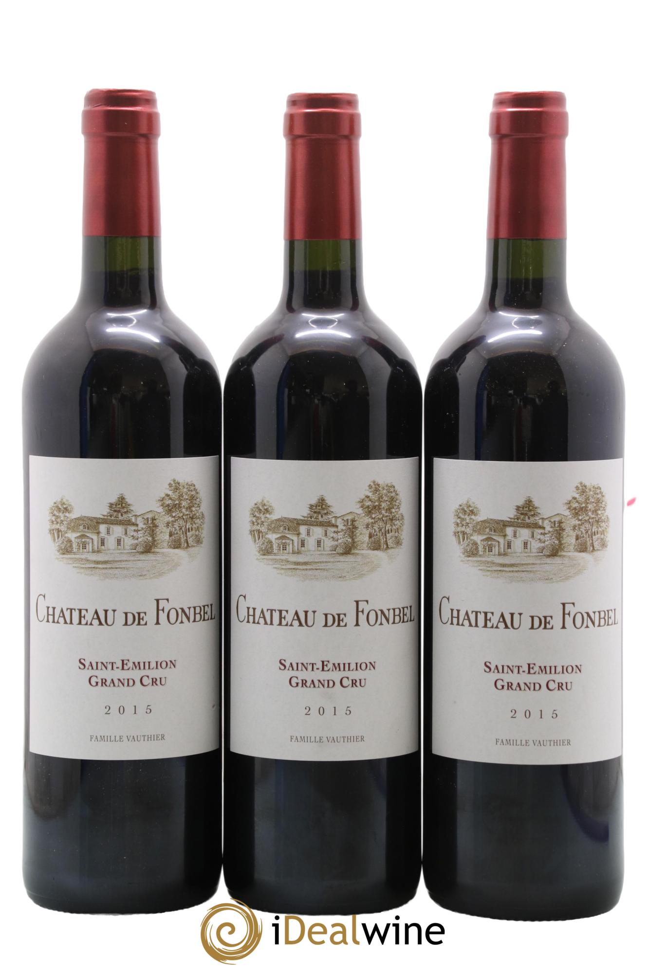 Château de Fonbel 2015 - Lot of 3 bottles - 0