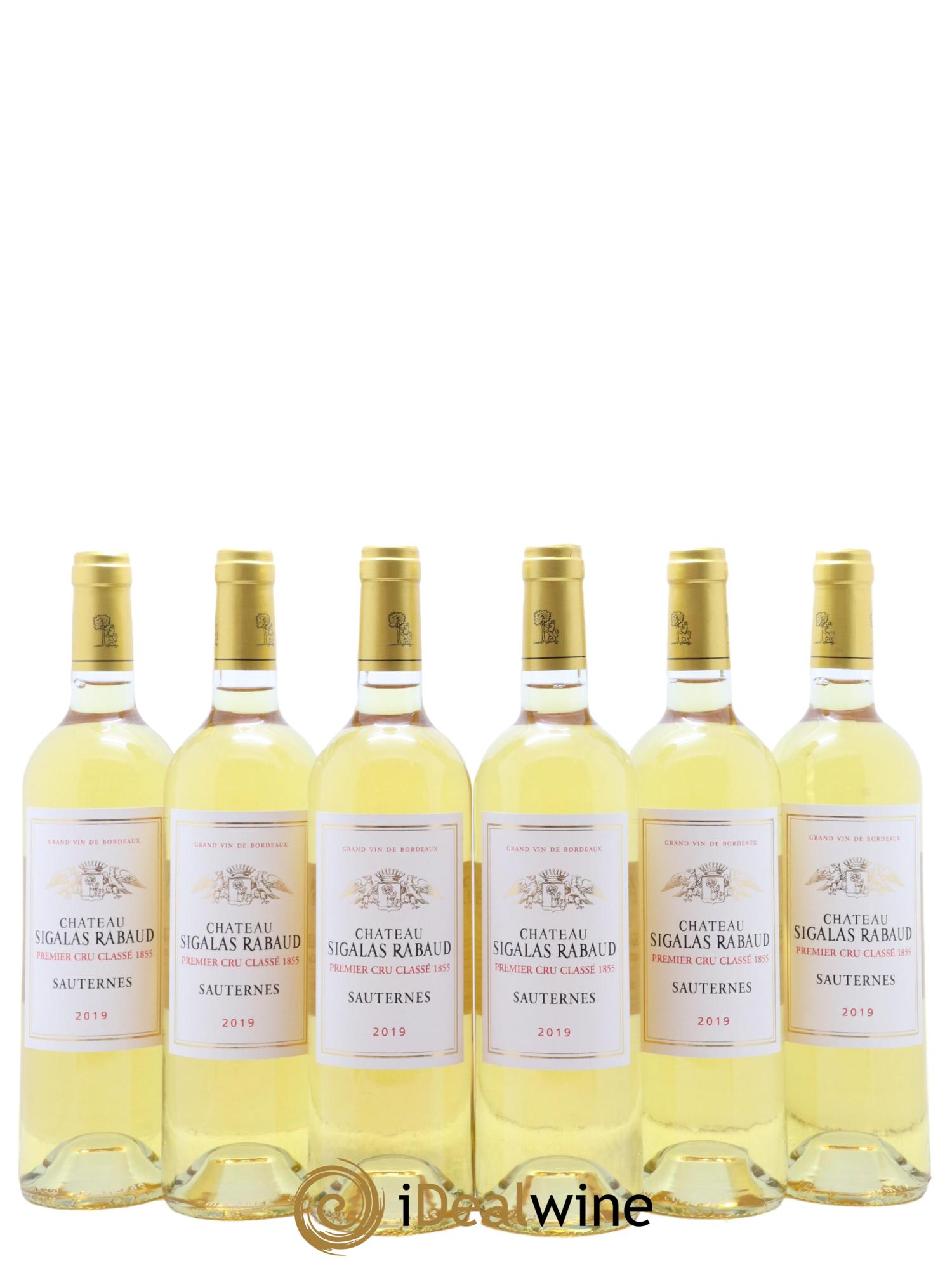 Château Sigalas Rabaud 1er Grand Cru Classé  2019 - Lot de 6 bouteilles - 0