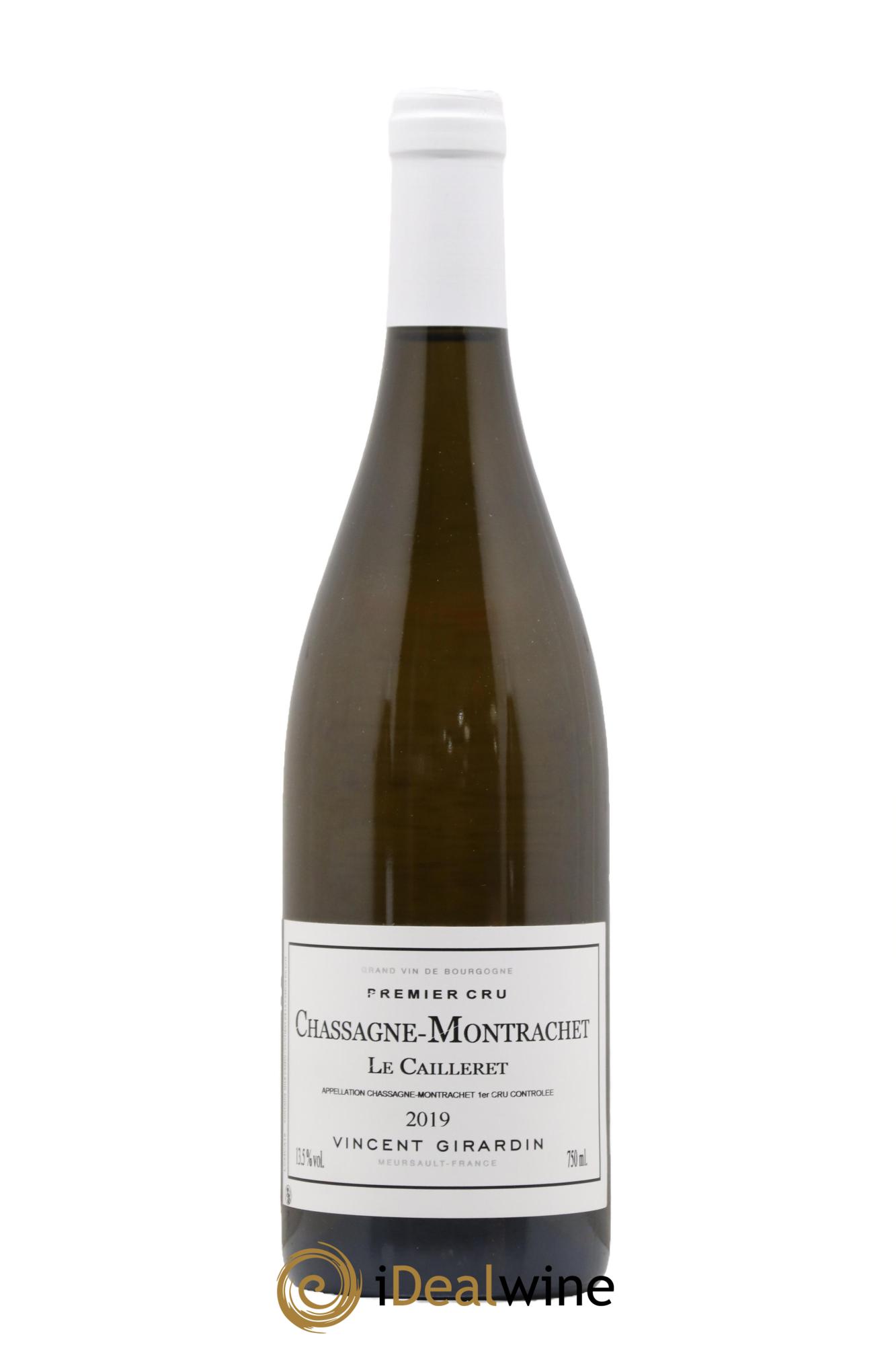 Chassagne-Montrachet 1er Cru Les Caillerets Vincent Girardin (Domaine) 2019 - Lot de 1 bouteille - 0