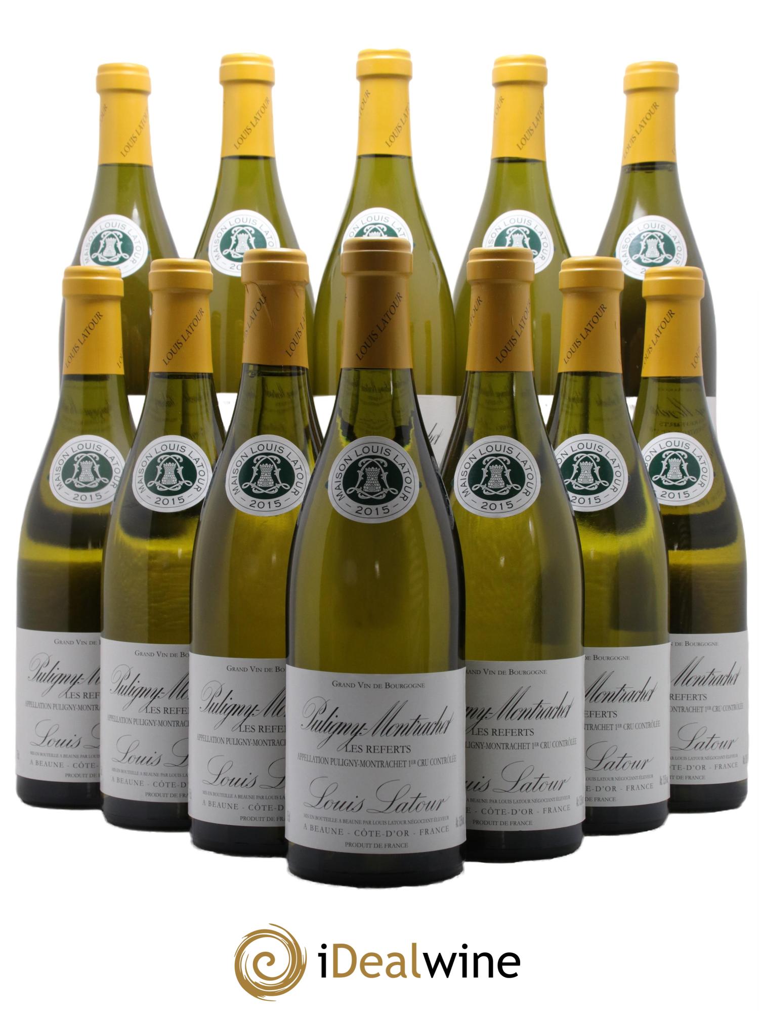 Puligny-Montrachet 1er Cru Les Referts Maison Louis Latour 2015 - Lotto di 12 bottiglie - 0