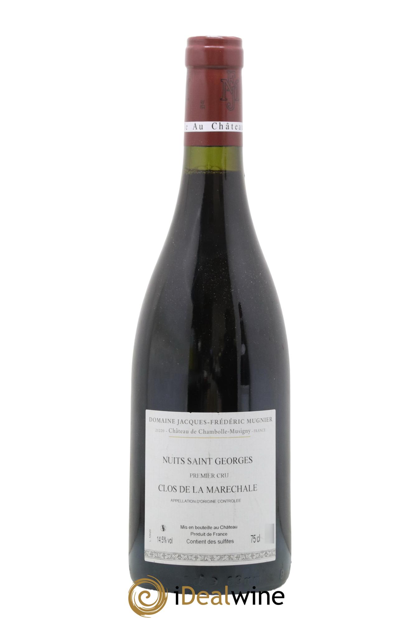 Nuits Saint-Georges 1er Cru Clos de La Maréchale Jacques-Frédéric Mugnier 2020 - Posten von 1 Flasche - 1