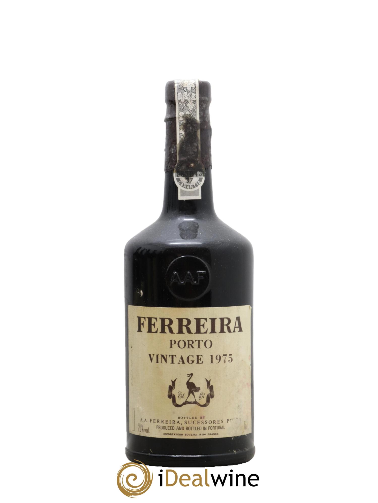 Porto Vintage Ferreira 1975 - Posten von 1 Flasche - 0