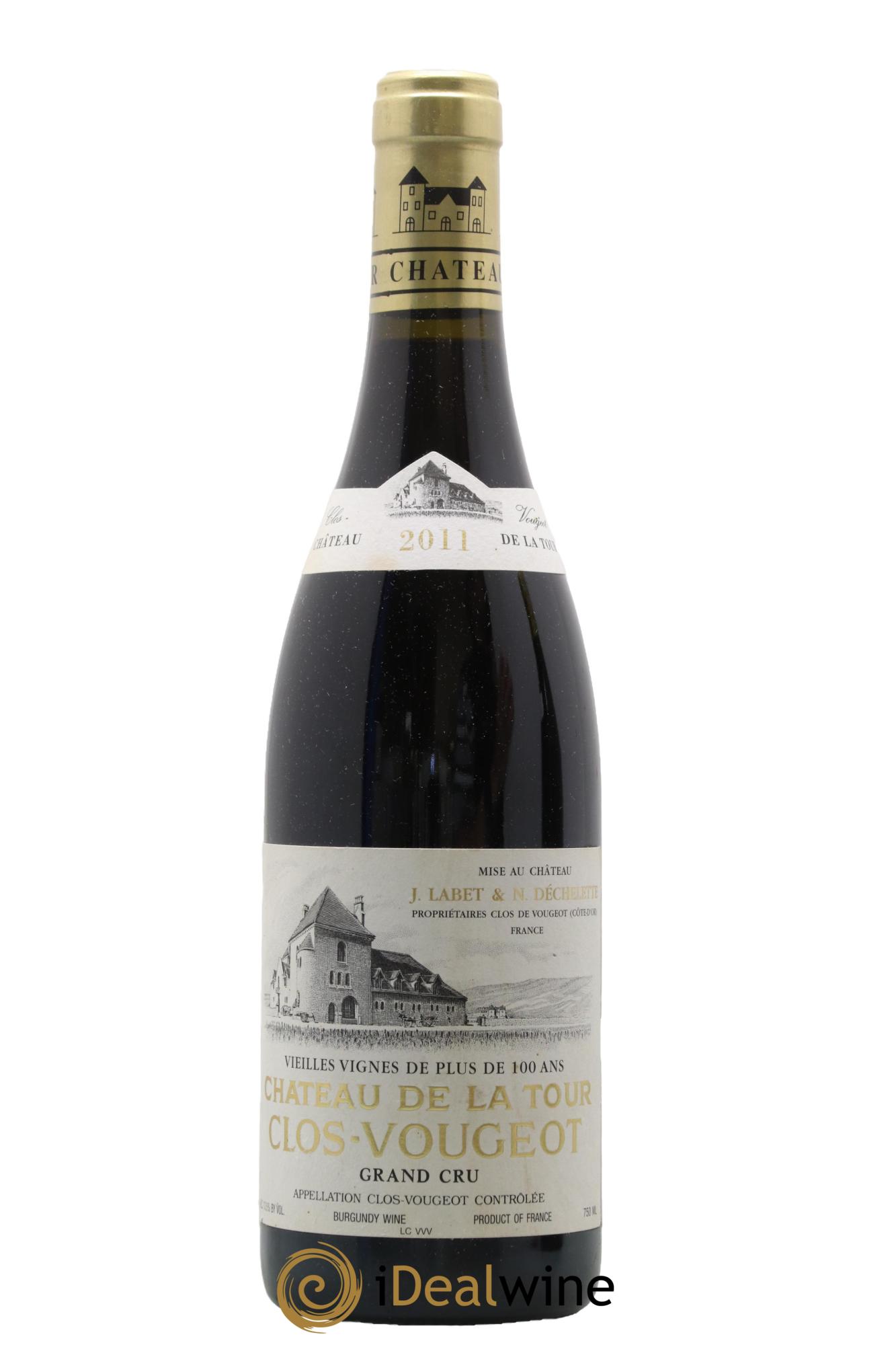 Clos de Vougeot Grand Cru Vieilles Vignes Château de La Tour 2011 - Lotto di 1 bottiglia - 0