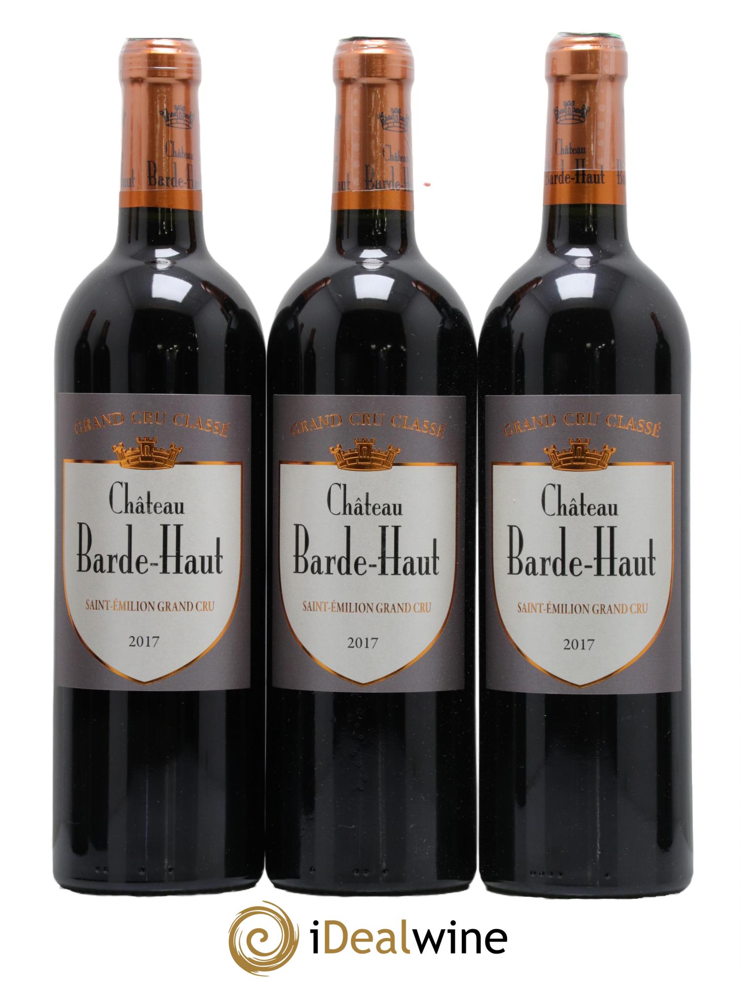 Château Barde Haut Grand Cru Classé  2017 - Lot of 6 bottles - 2