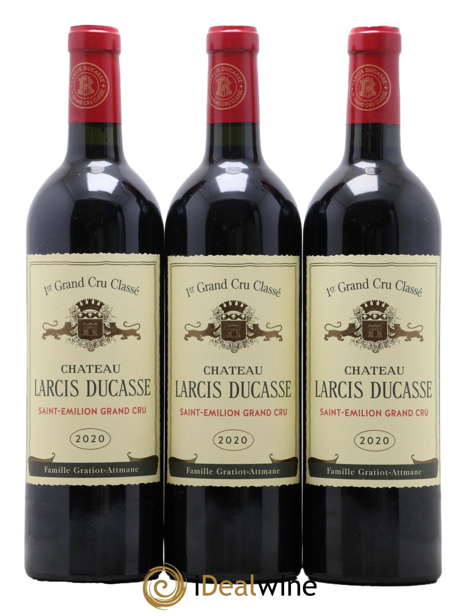 Château Larcis Ducasse 1er Grand Cru Classé B 2020 - Lot de 6 bouteilles - 2