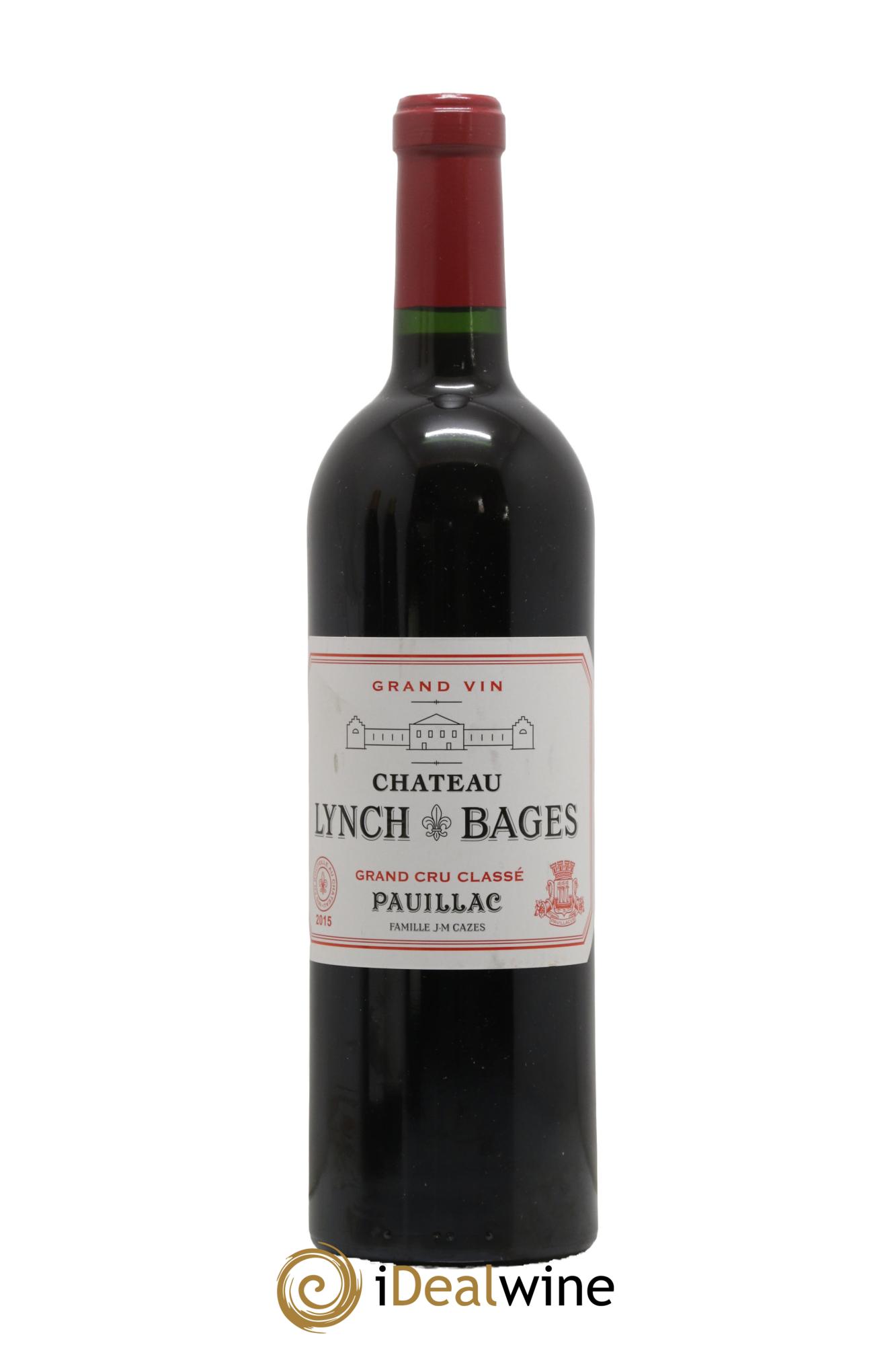 Château Lynch Bages 5ème Grand Cru Classé 2015 - Lot de 1 bouteille - 0