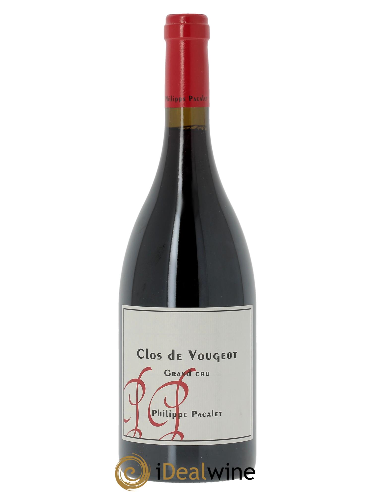 Clos de Vougeot Grand Cru Philippe Pacalet  2017 - Lot de 1 bouteille - 0