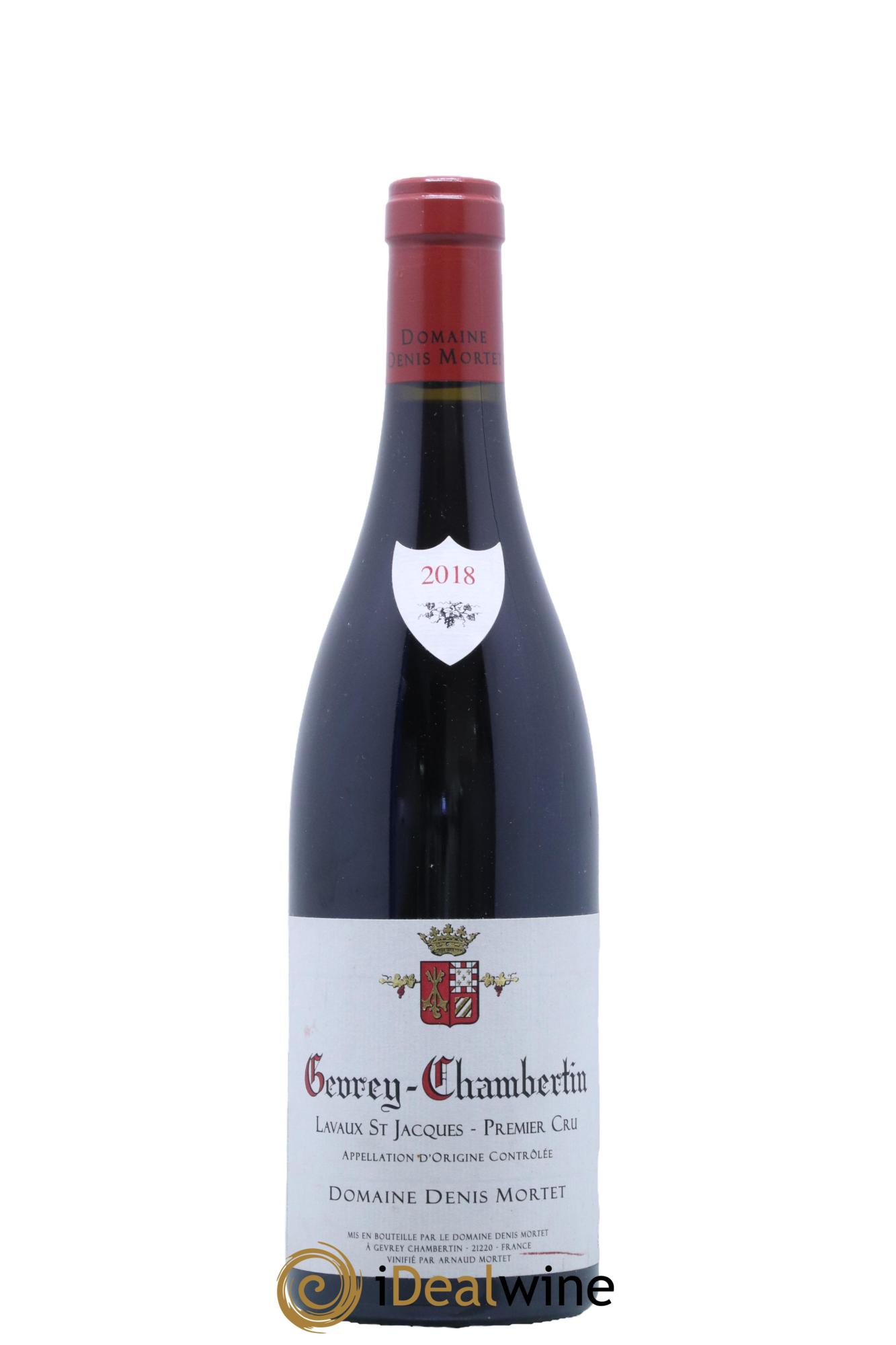 Gevrey-Chambertin 1er Cru Lavaux Saint Jacques Denis Mortet (Domaine)  2018 - Lot of 1 bottle - 0