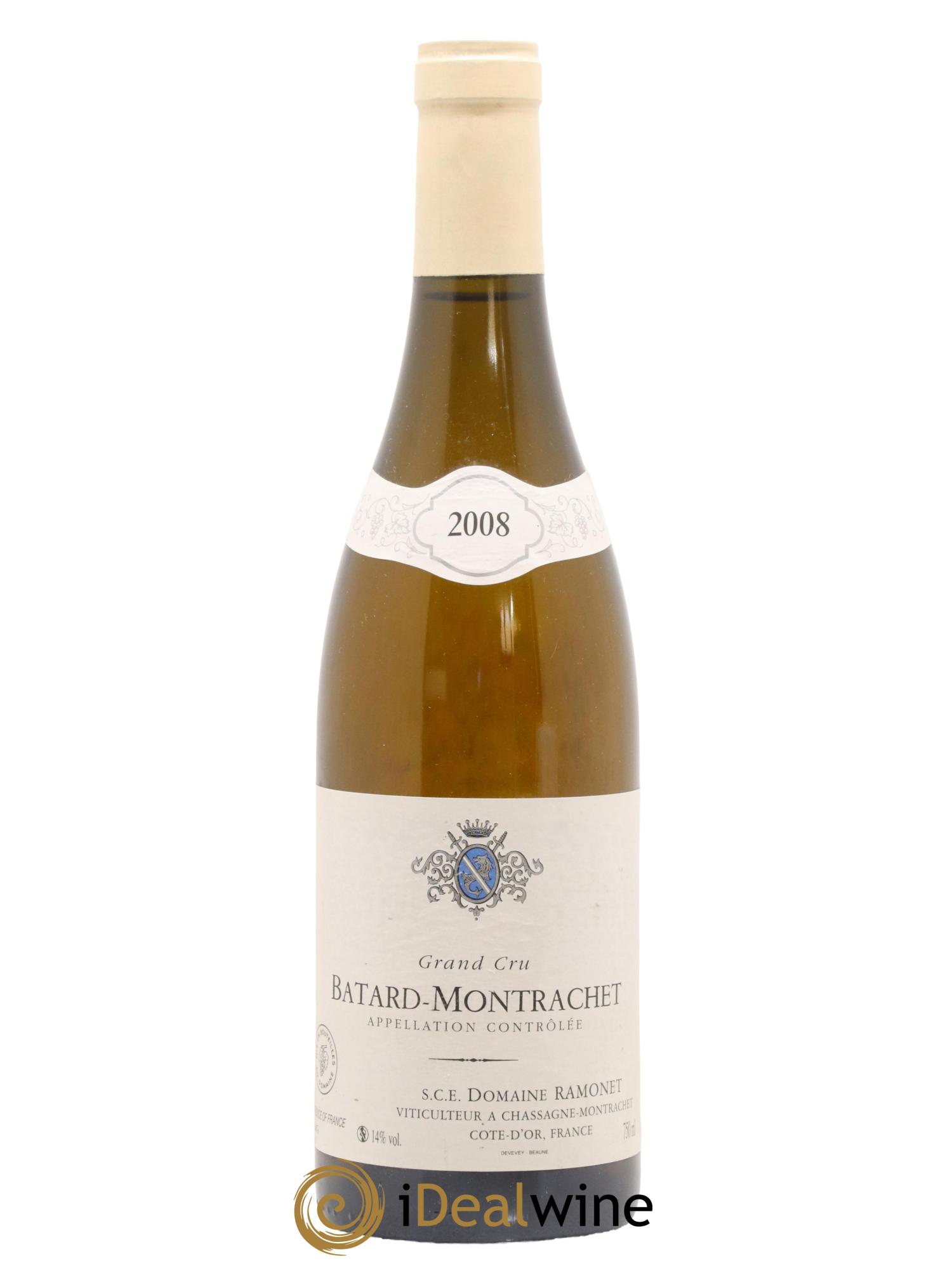 Bâtard-Montrachet Grand Cru Ramonet (Domaine) 2008 - Lot of 1 bottle - 0