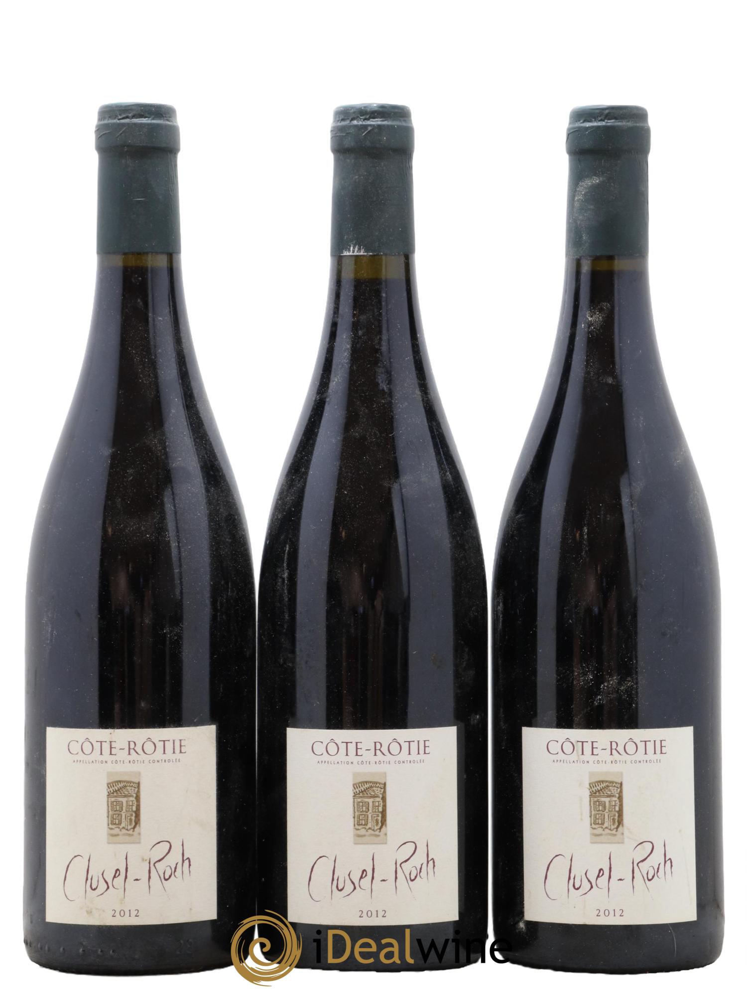 Côte-Rôtie Clusel-Roch 2012 - Lot de 3 bouteilles - 0