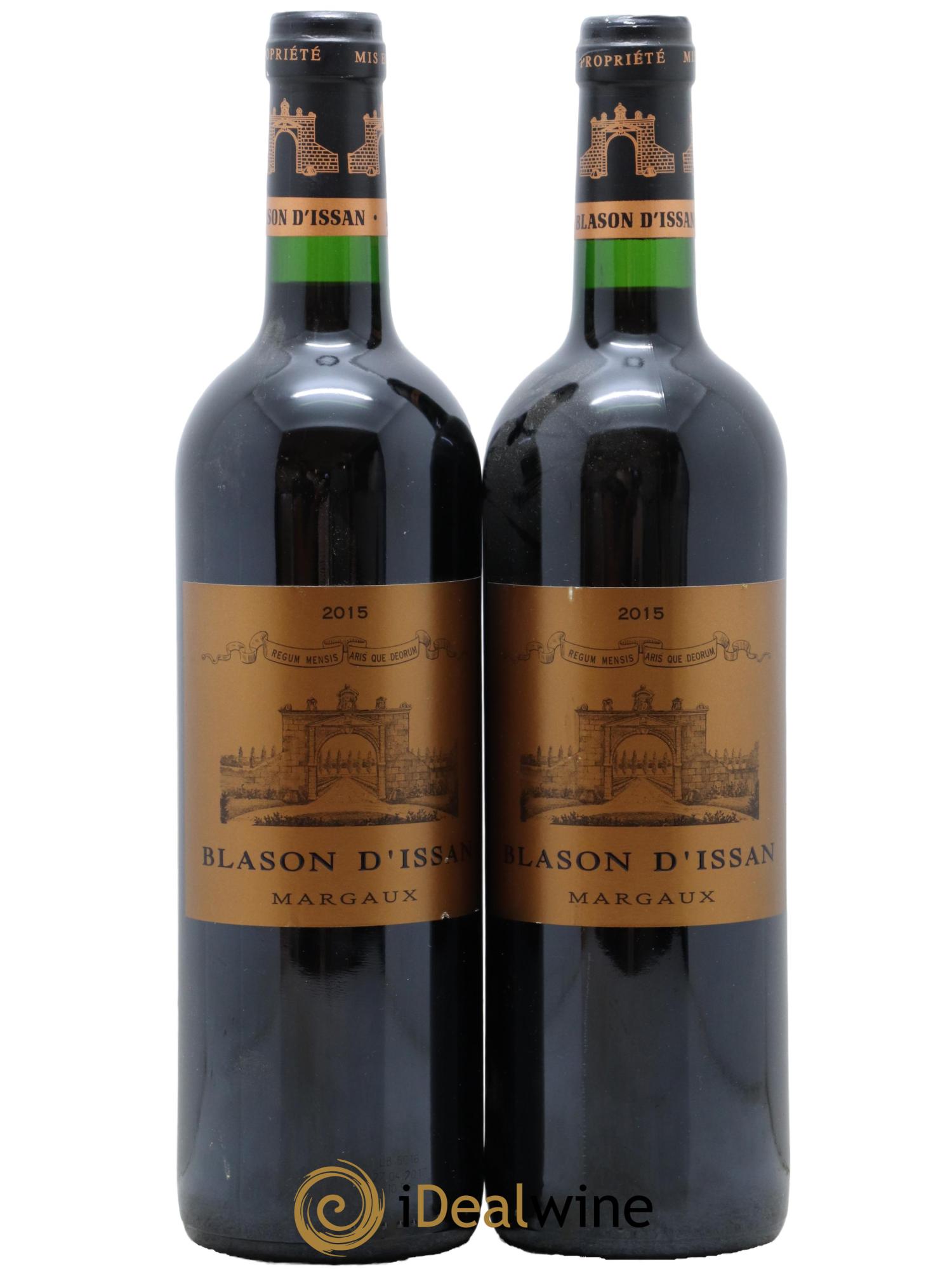 Blason d'Issan  2015 - Lot de 2 bouteilles - 0