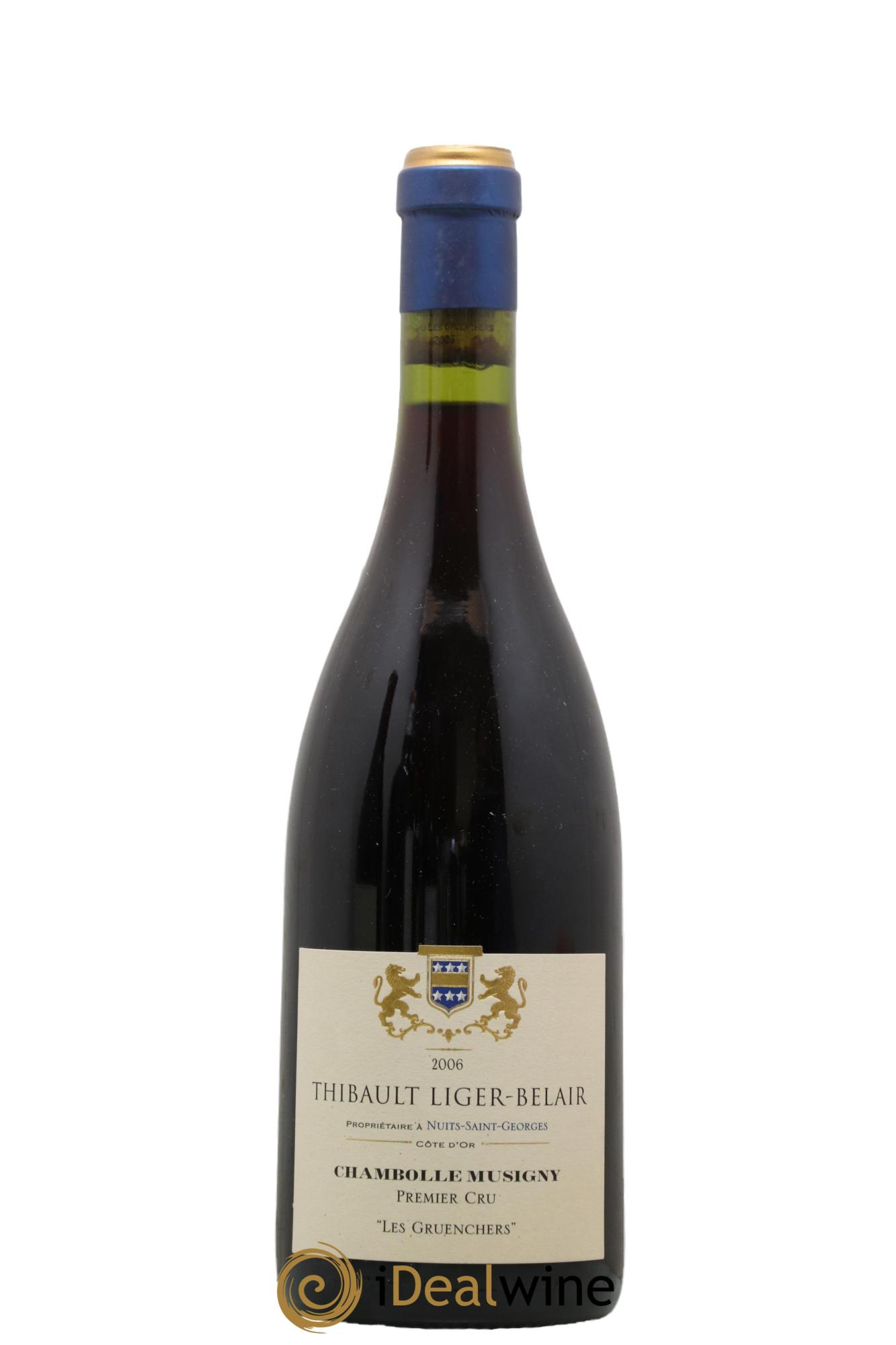 Chambolle-Musigny 1er Cru Les Gruenchers Thibault Liger-Belair Successeurs 2006 - Posten von 1 Flasche - 0