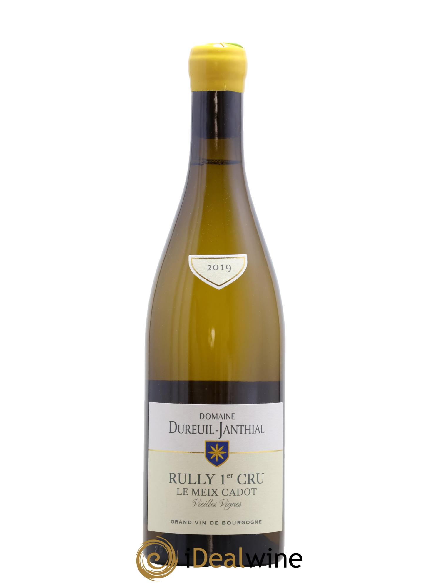 Rully 1er Cru Le Meix Cadot Vieilles Vignes Vincent Dureuil-Janthial 2019 - Lotto di 1 bottiglia - 0