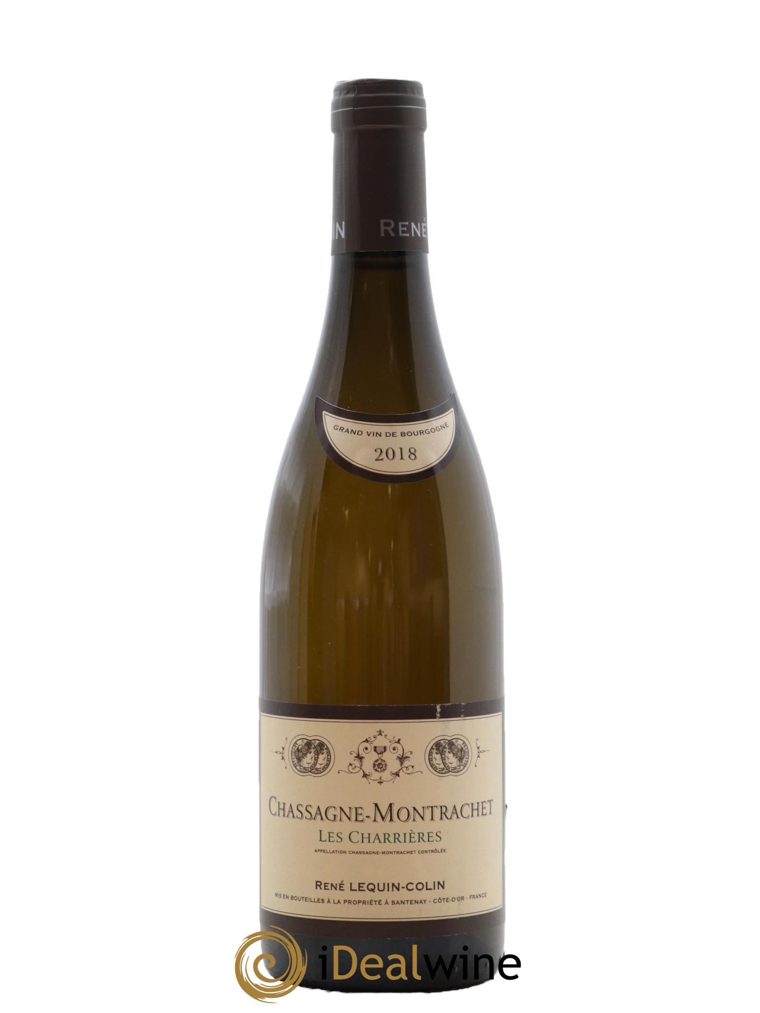 Chassagne-Montrachet Les Charrières René Lequin-Colin 2018 - Lot of 1 bottle - 0