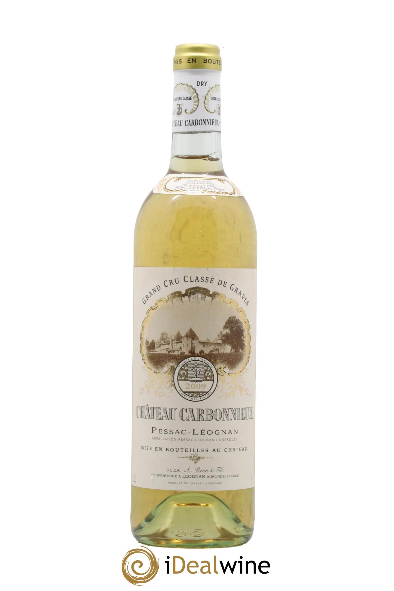 Château Carbonnieux Cru Classé de Graves 2009 - Lot de 1 bouteille - 0