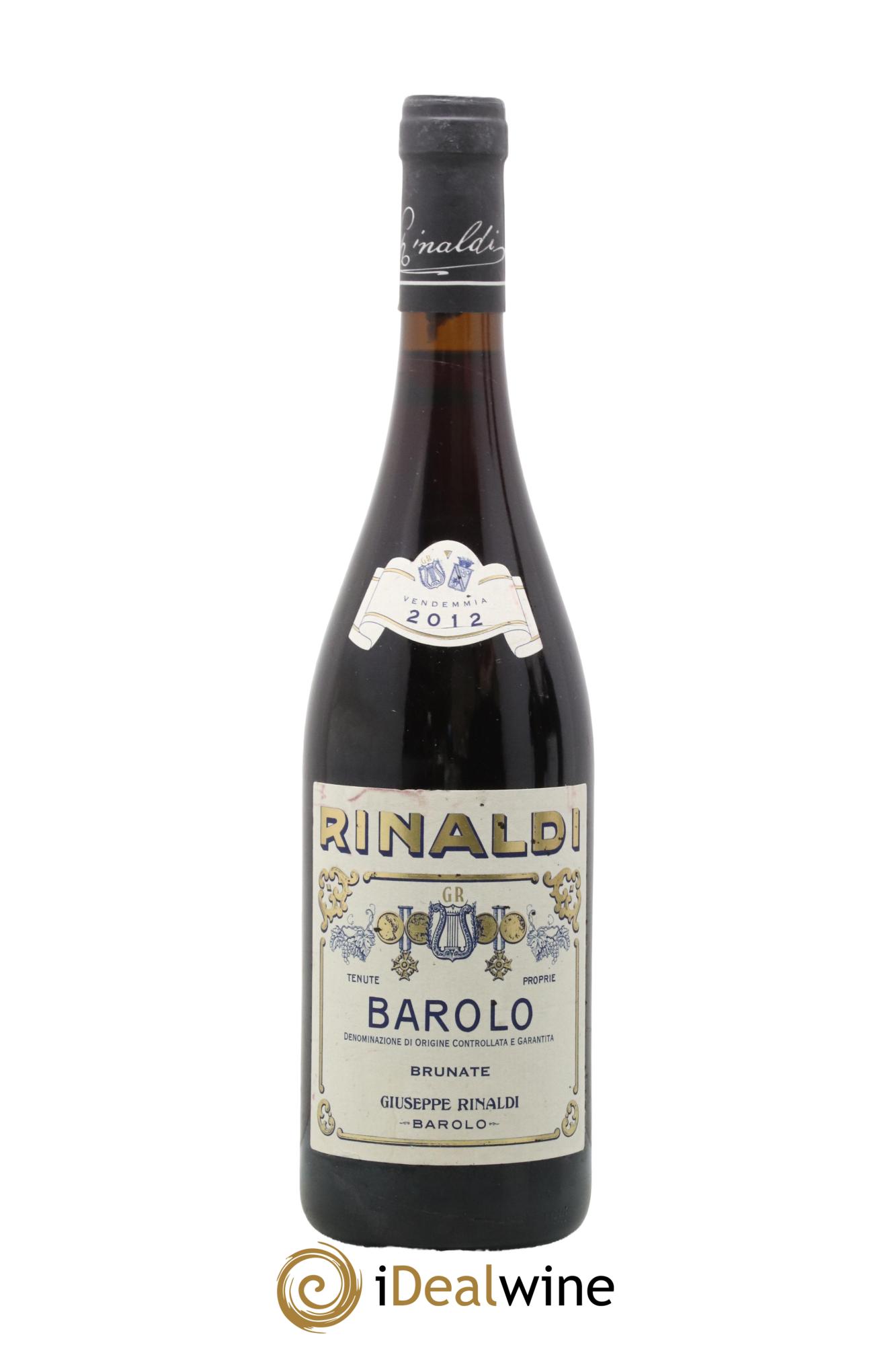 Barolo DOCG Brunate  Giuseppe Rinaldi 2012 - Lot de 1 bouteille - 0