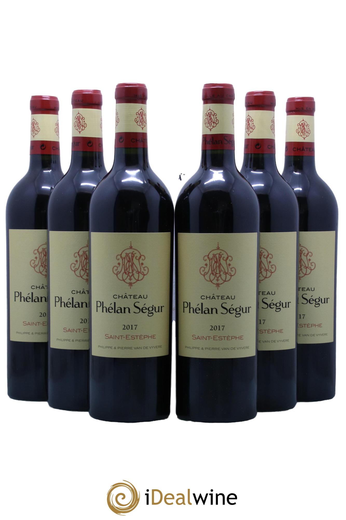 Château Phélan Ségur  2017 - Lot de 6 bouteilles - 0