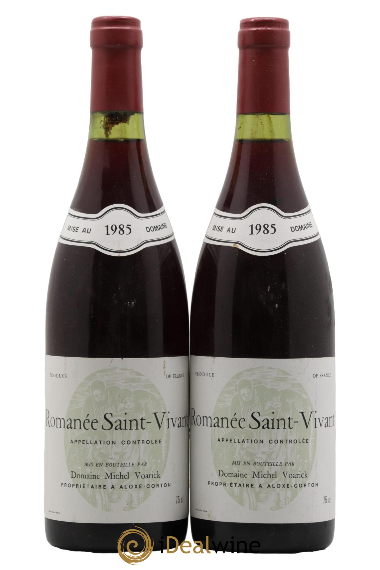 Romanée-Saint-Vivant  Grand Cru Michel Voarick 1985 - Lot de 2 bouteilles - 0