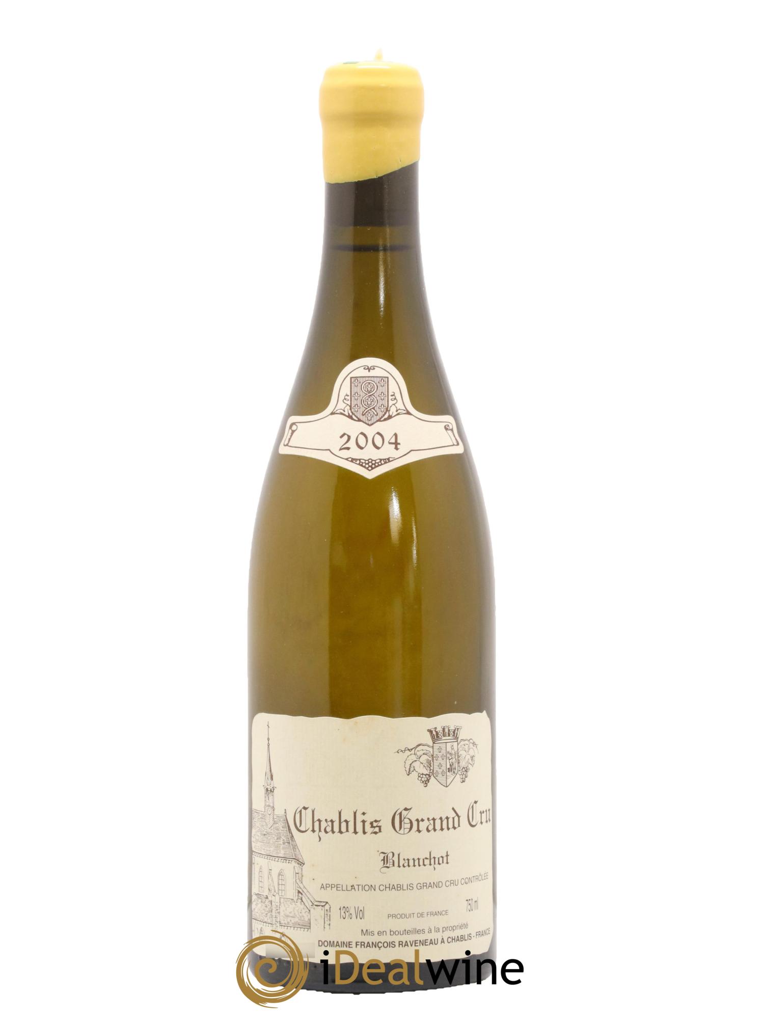 Chablis Grand Cru Blanchot Raveneau (Domaine) 2004 - Lot of 1 bottle - 0