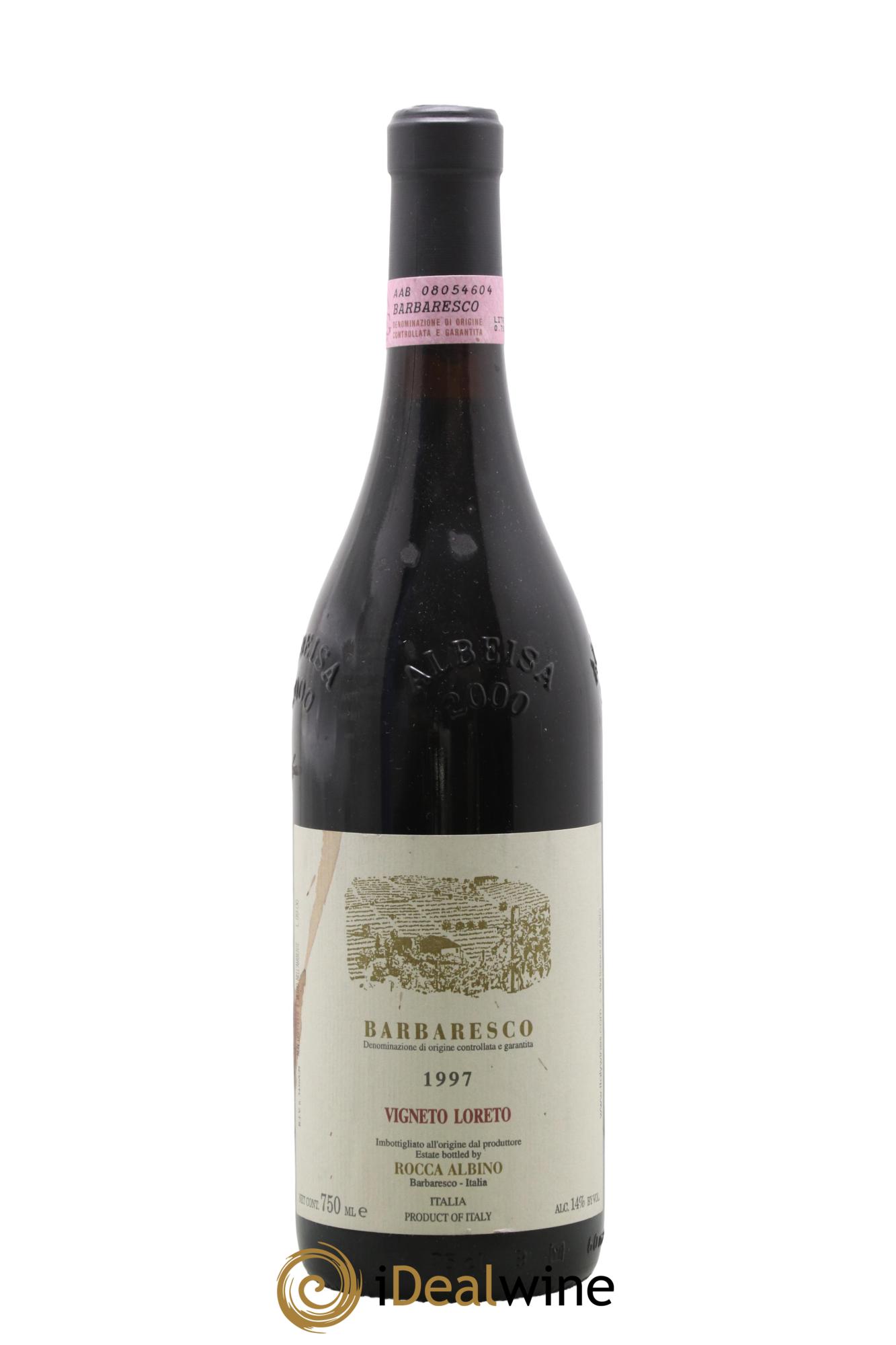 Barbaresco DOCG Vigneto Loreto Albino Rocca 1997 - Lotto di 1 bottiglia - 0