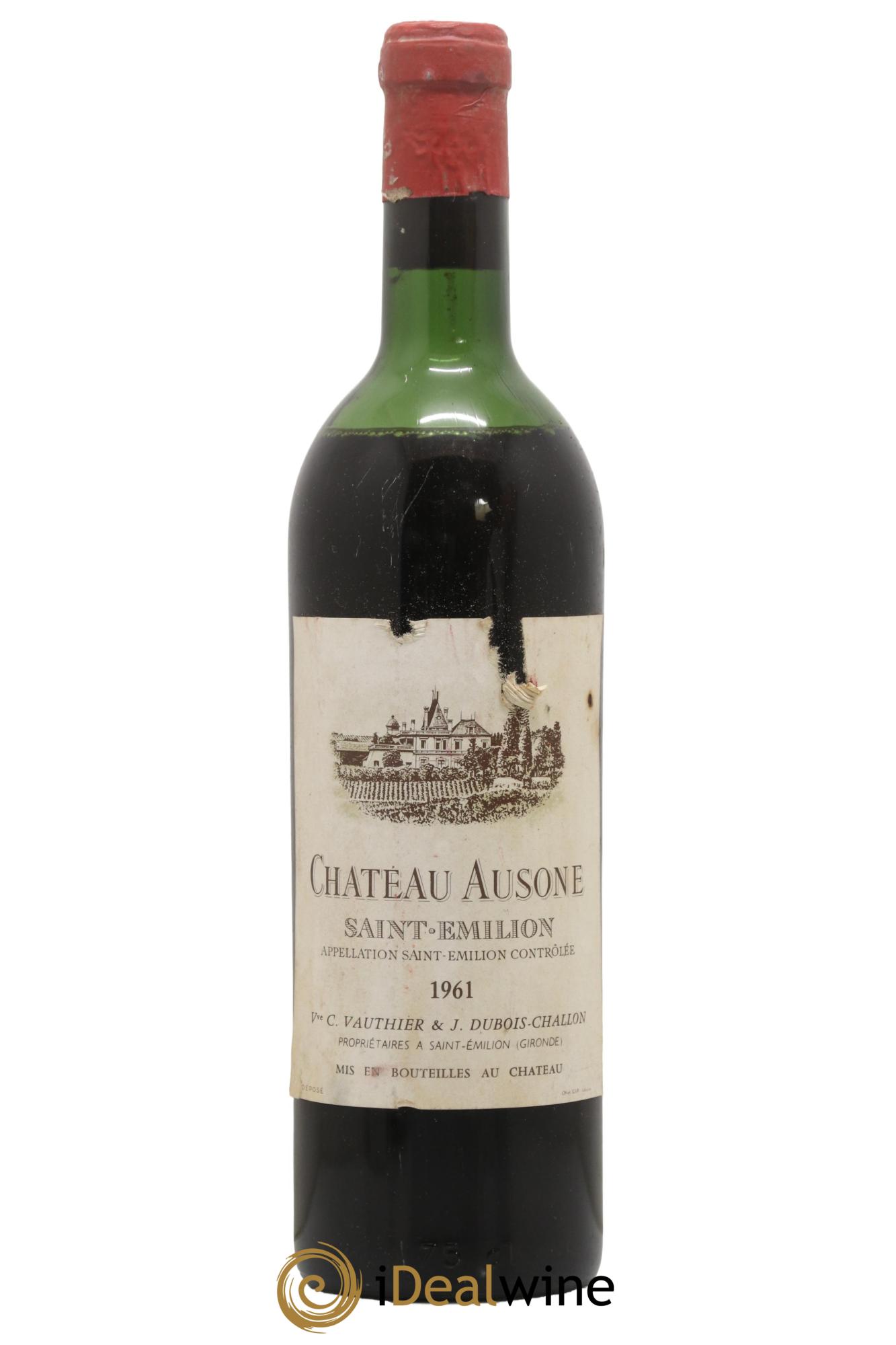 Château Ausone 1er Grand Cru Classé A 1961 - Lot of 1 bottle - 0