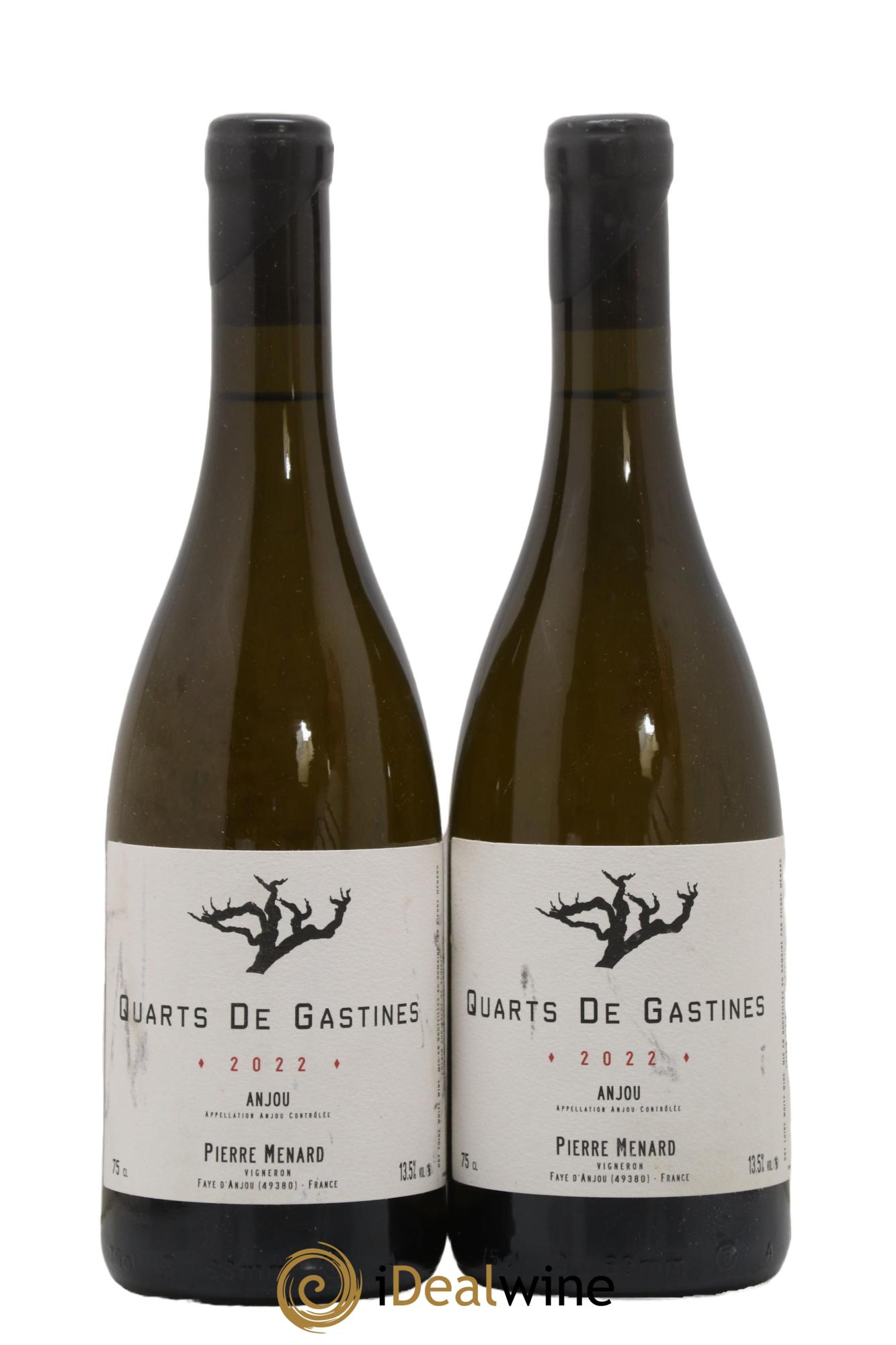 Anjou Quarts de Gastines Pierre Ménard  2022 - Lot de 2 bouteilles - 0