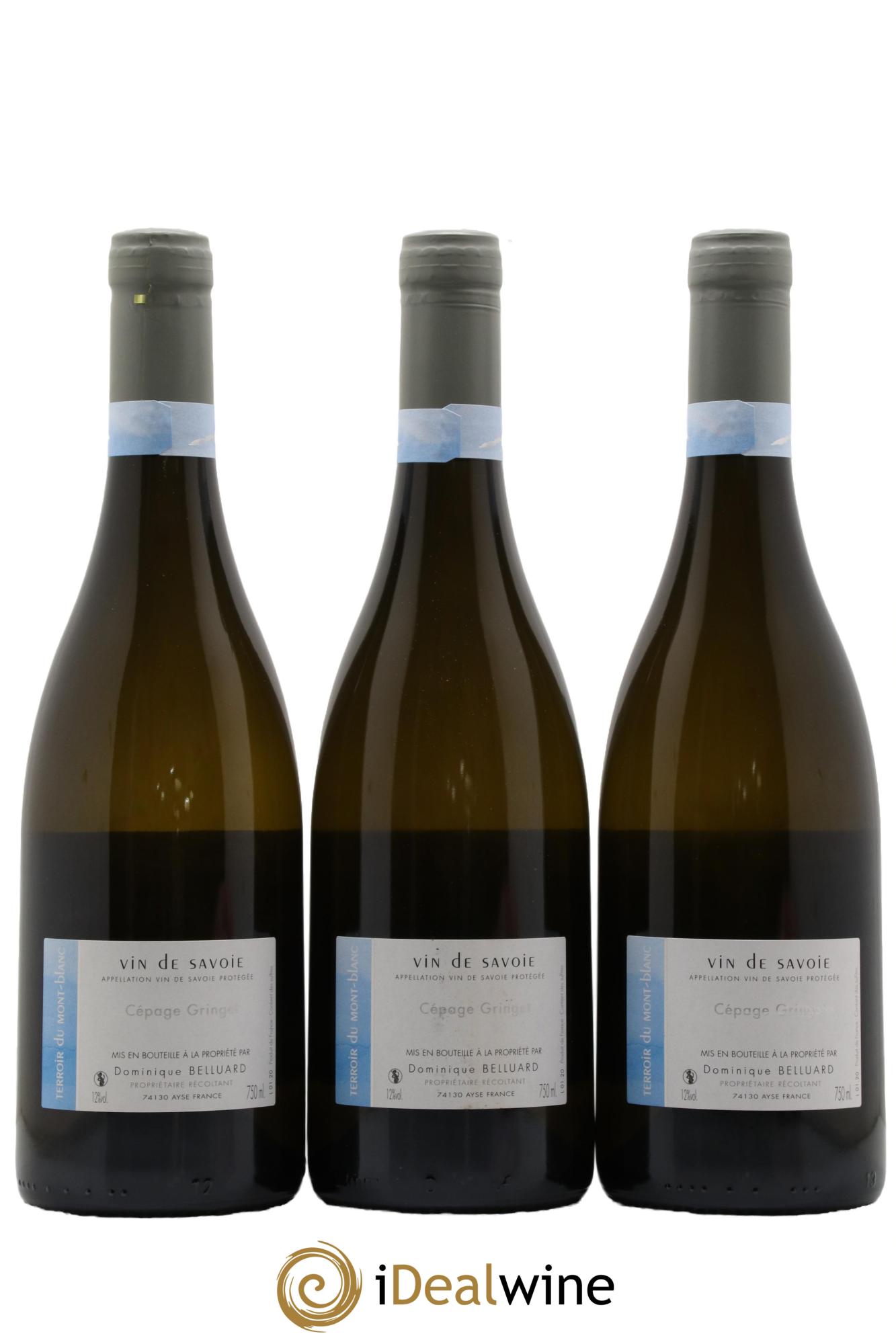 Vin de Savoie Eponyme Domaine Belluard 2020 - Posten von 3 Flaschen - 1