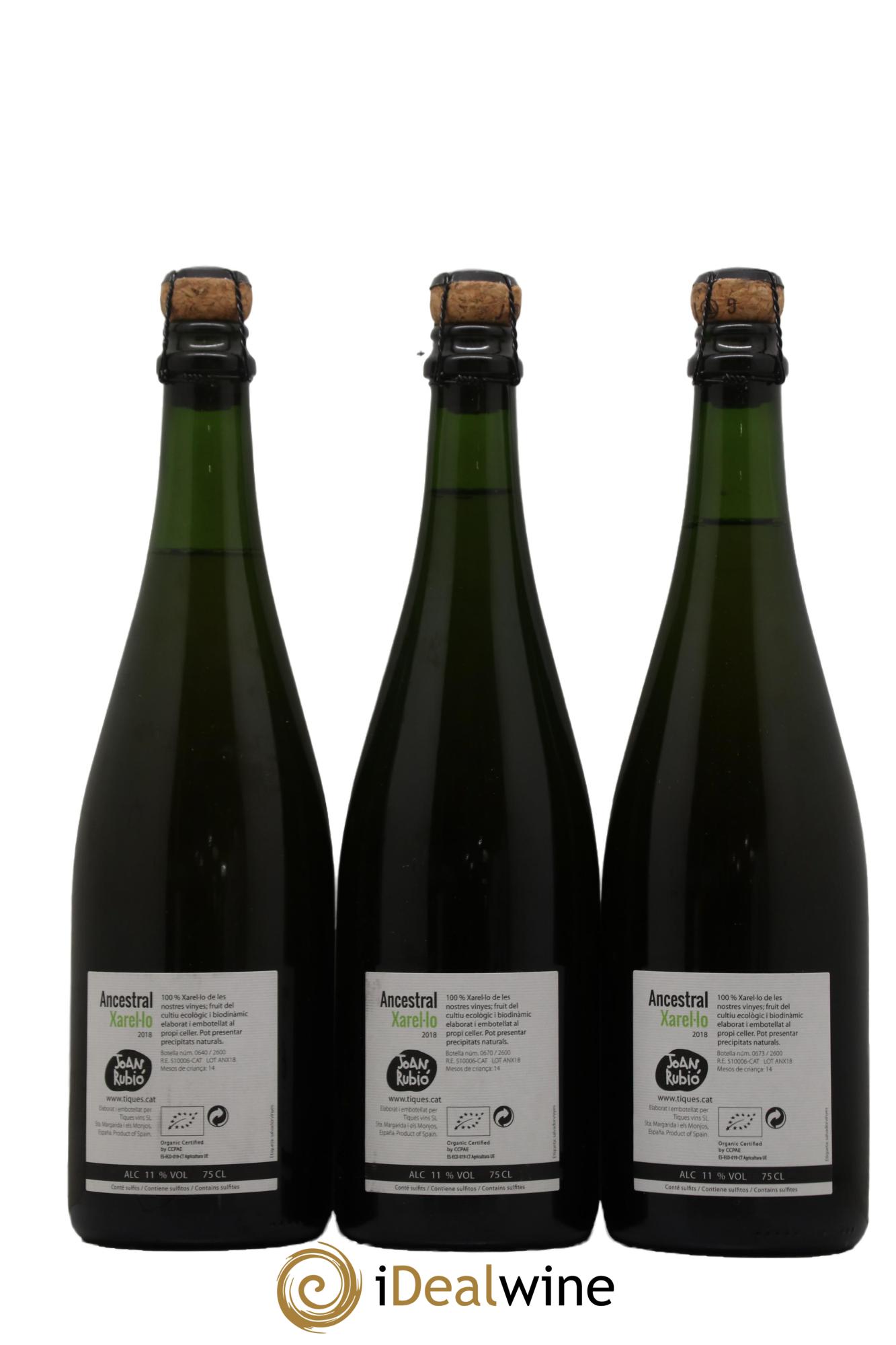 Espagne Cava Ancestral Joan Rubio 2018 - Posten von 3 Flaschen - 1