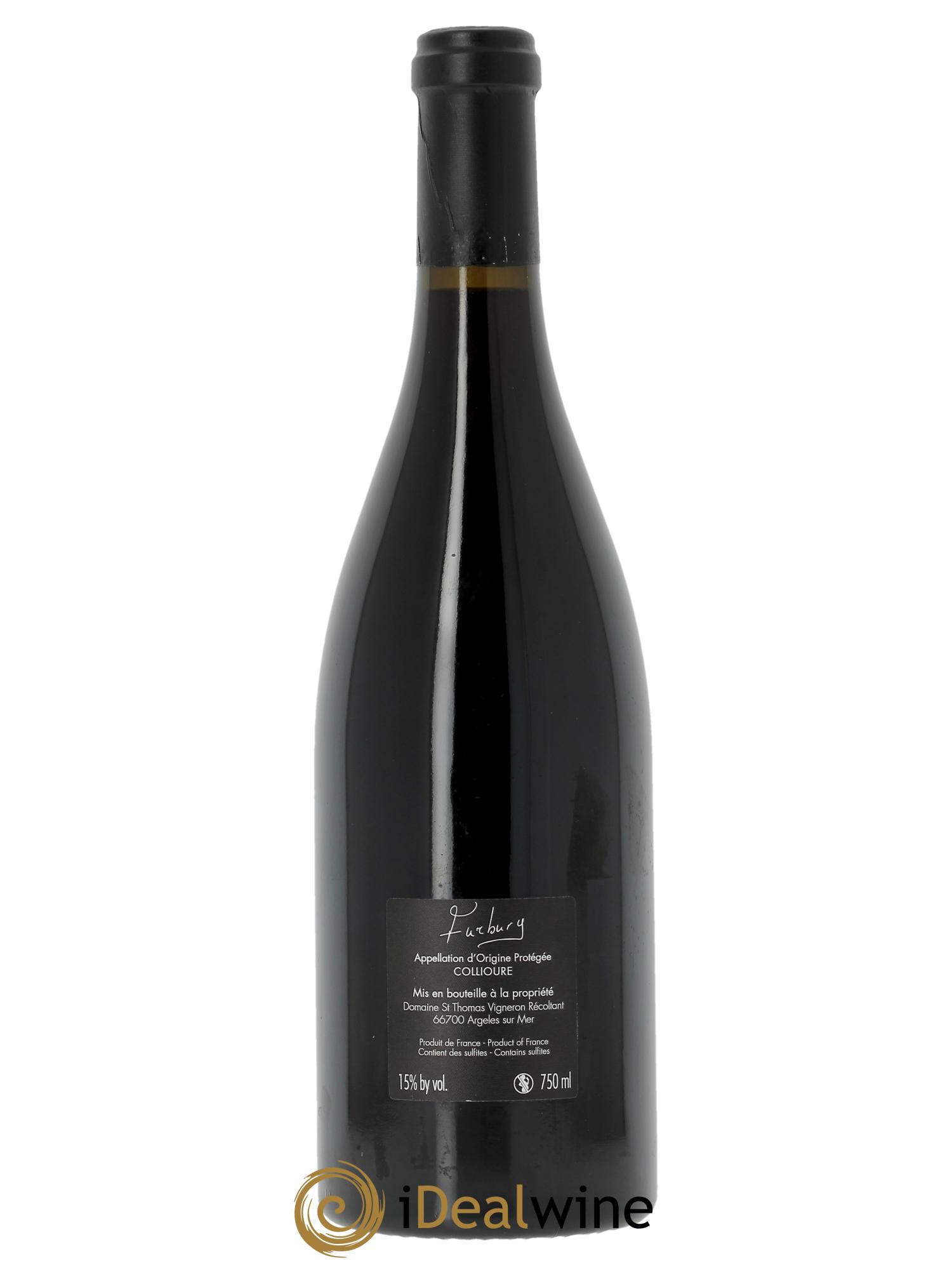 Collioure Furbury 2015 - Lot de 1 bouteille - 1