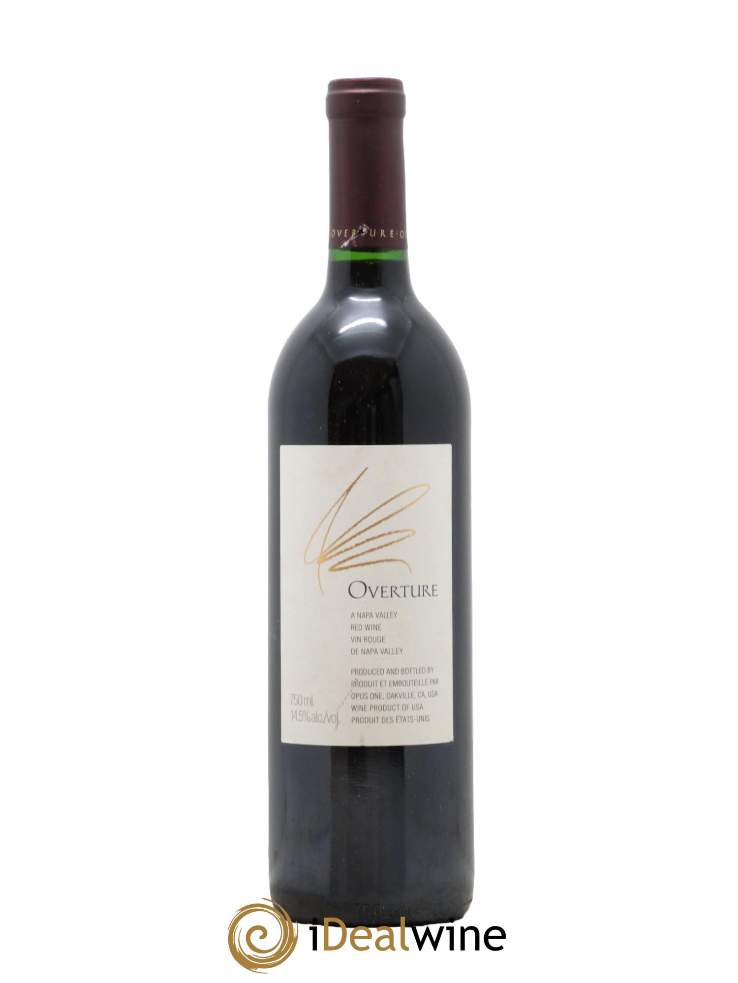 Napa Valley Opus One  Overture Robert Mondavi - Lot de 1 bouteille - 0