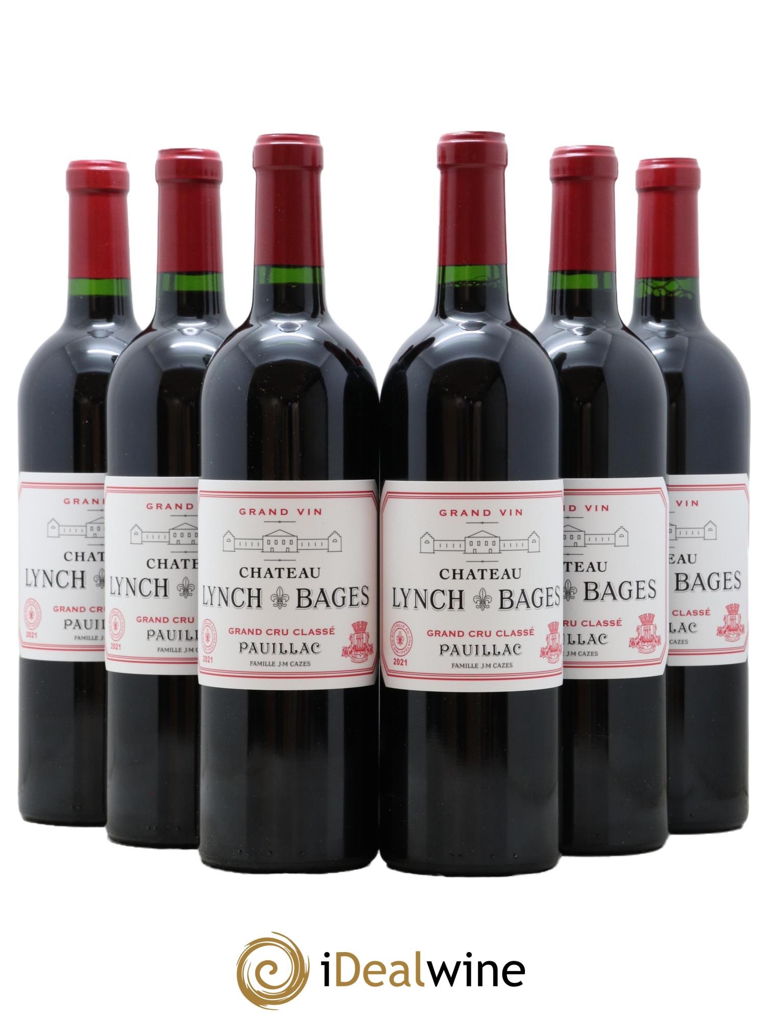 Château Lynch Bages 5ème Grand Cru Classé 2021 - Lotto di 6 bottiglie - 0