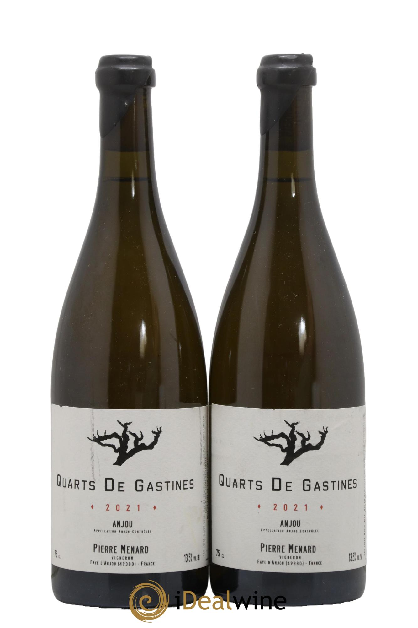 Anjou Quarts de Gastines Pierre Ménard  2021 - Lot de 2 bouteilles - 0