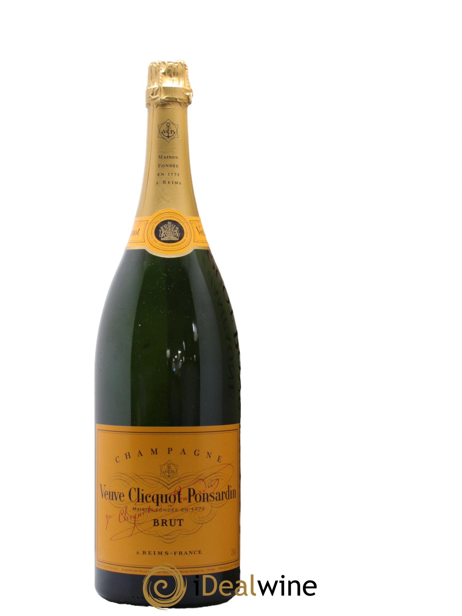 Brut Carte Jaune Veuve Clicquot Ponsardin Maison Veuve Clicquot - Lot of 1 double magnum - 0