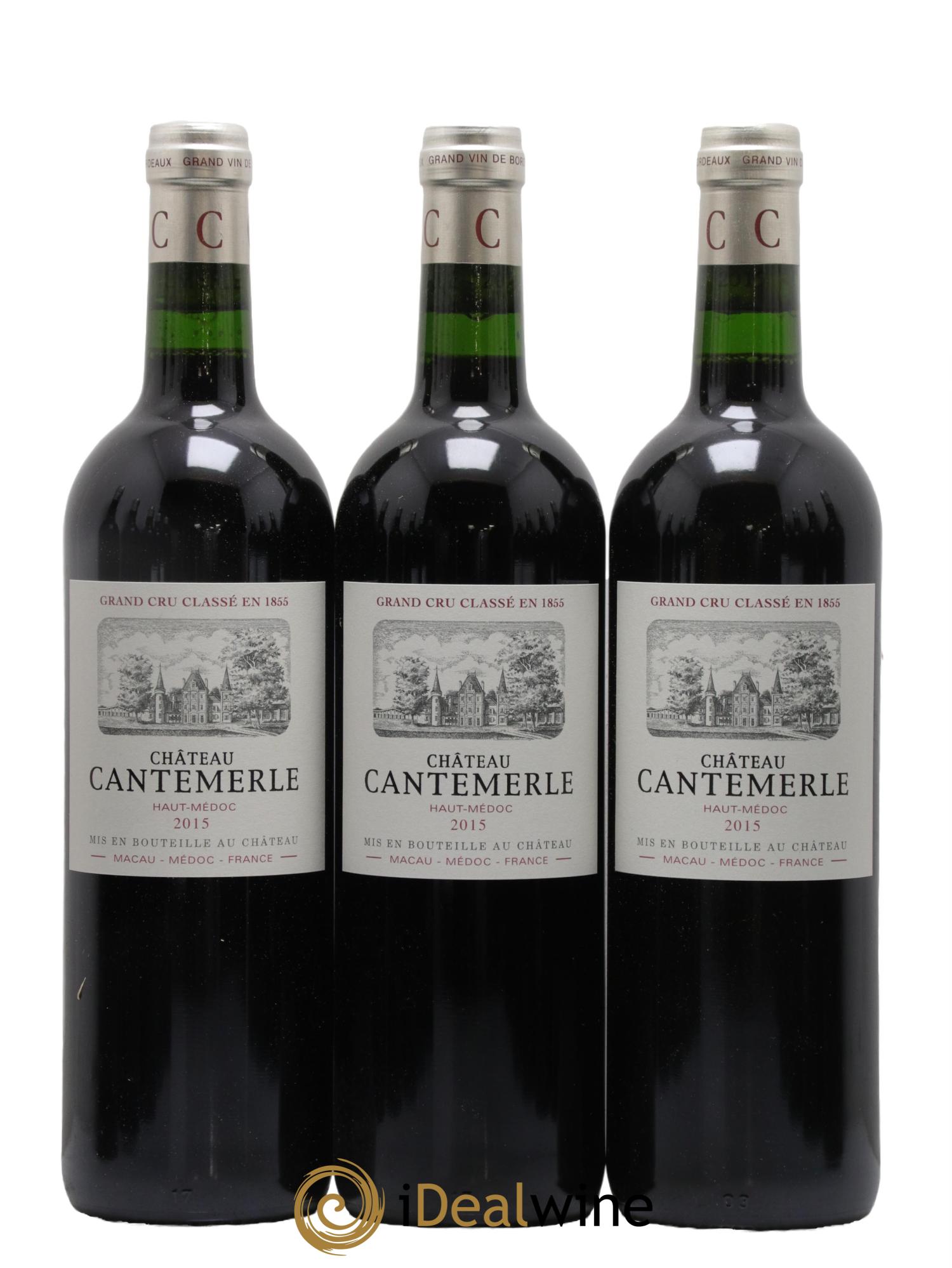 Château Cantemerle 5ème Grand Cru Classé 2015 - Lotto di 12 bottiglie - 1